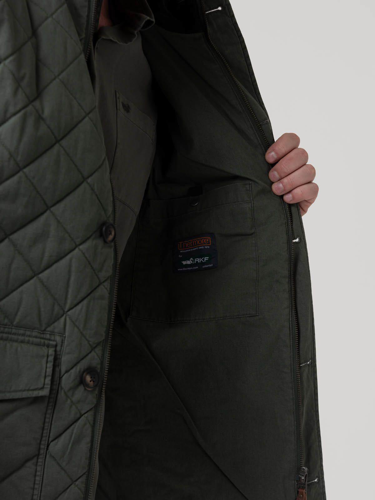 Chaqueta Algodón Orgánico Hombre Verena Café-8