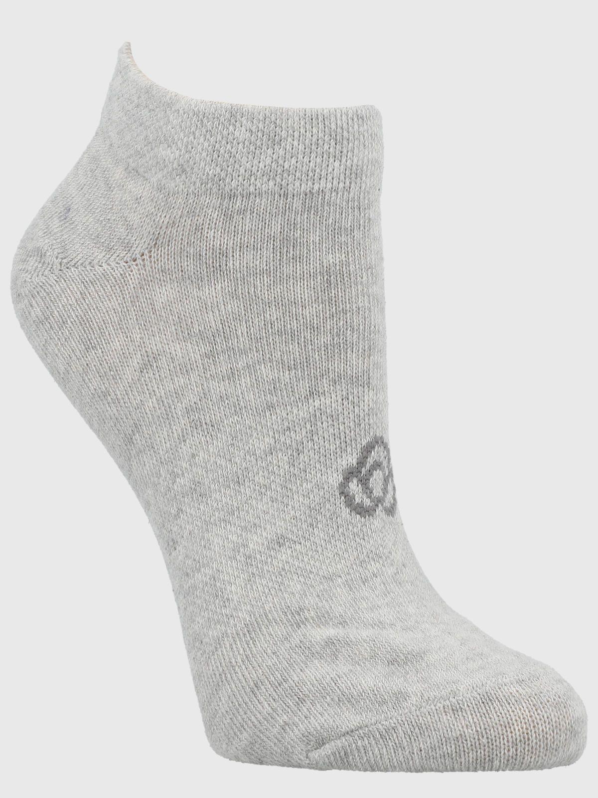 Pack 3 Calcetin Mujer Body II Gris/Blanco/Celeste-4