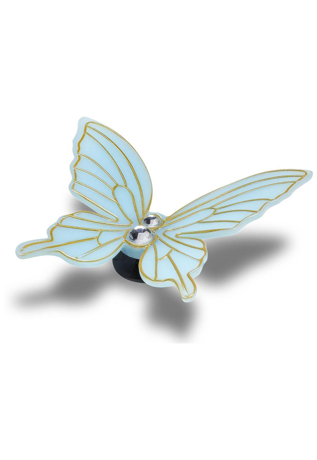 Jibbitz Crocs Mariposa azul mágica Azul-2