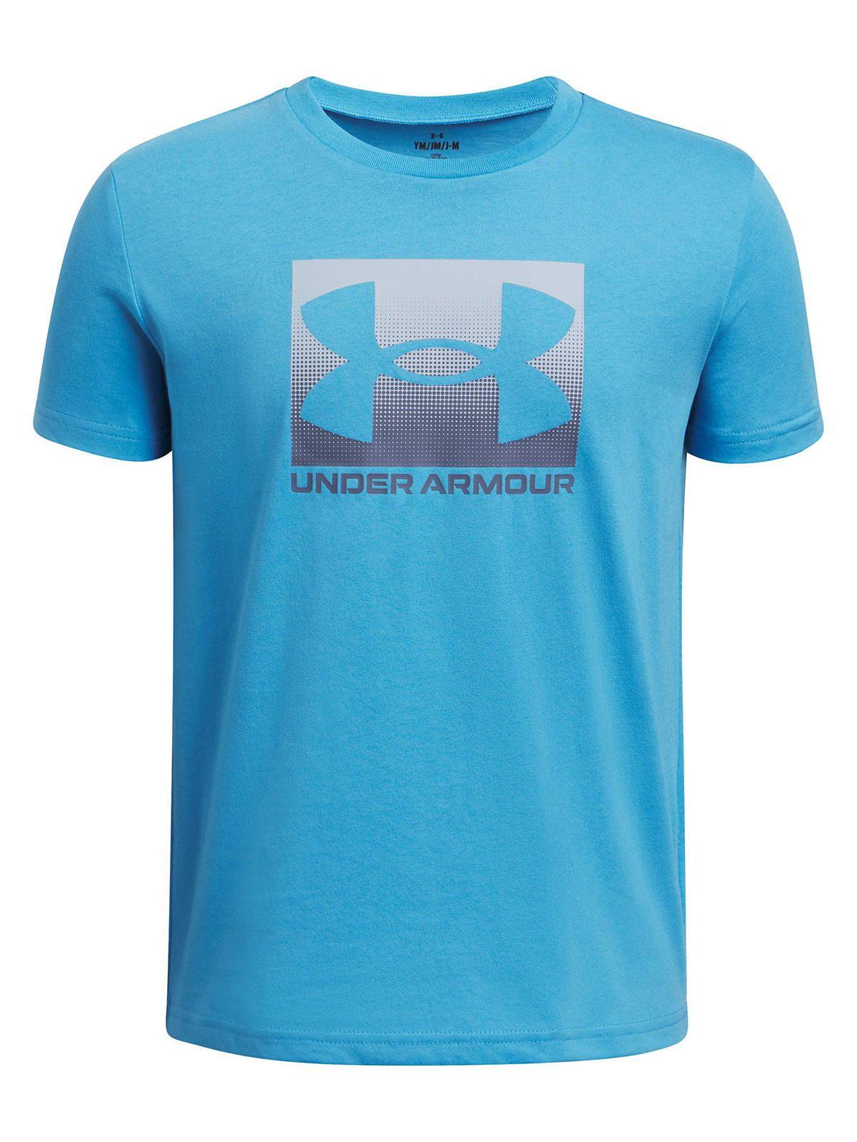 Polera Manga Corta Boxed Sports Niños Azul-3