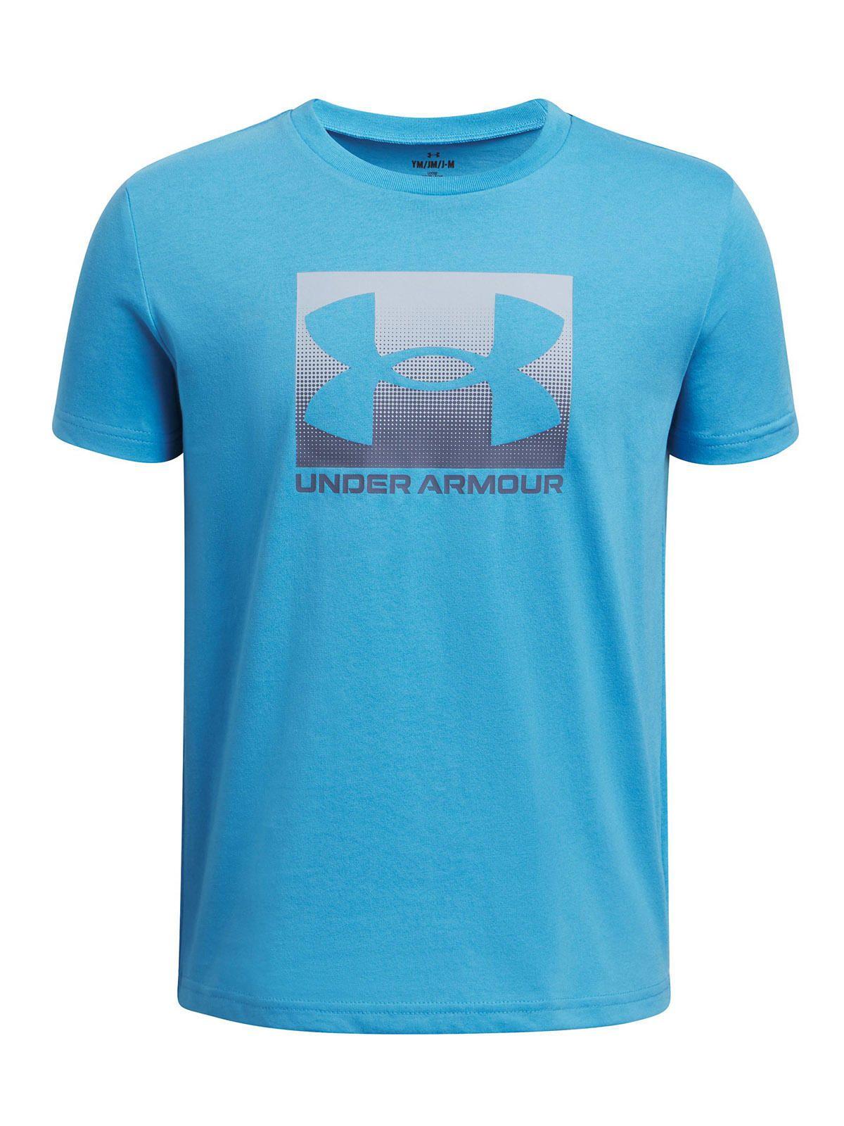 Polera Manga Corta Boxed Sports Niños Azul-0