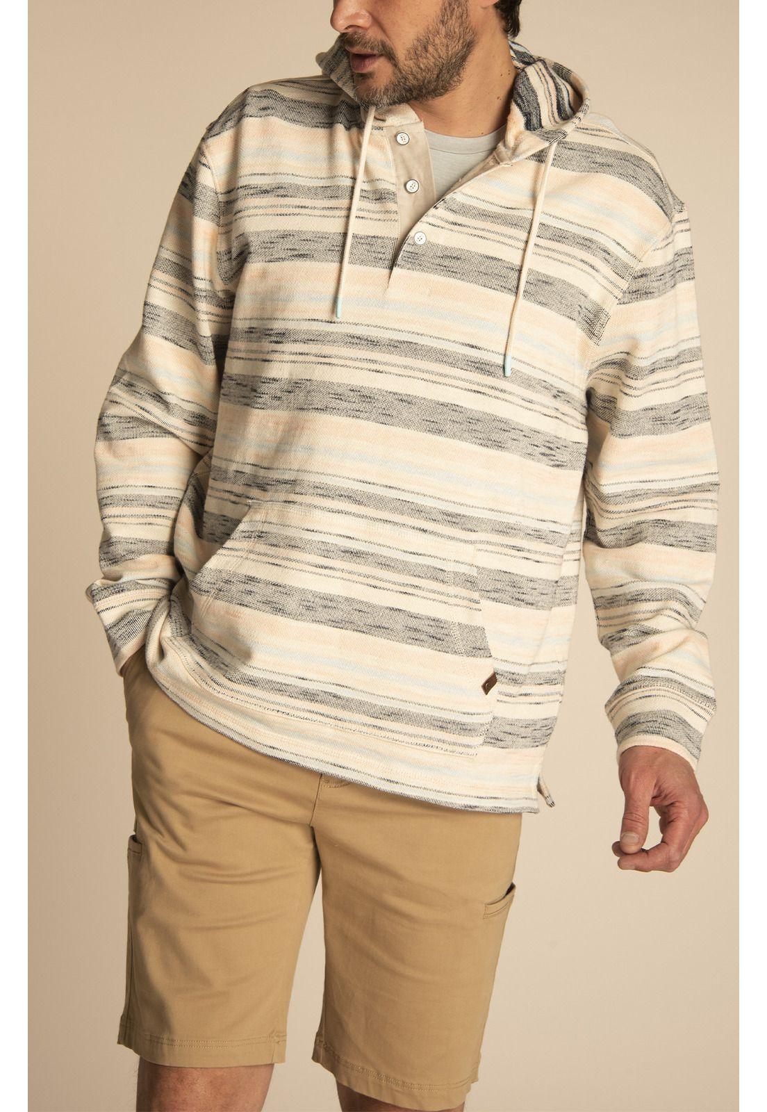 Polerón Algodón Orgánico Hombre Mallorca Azul-4