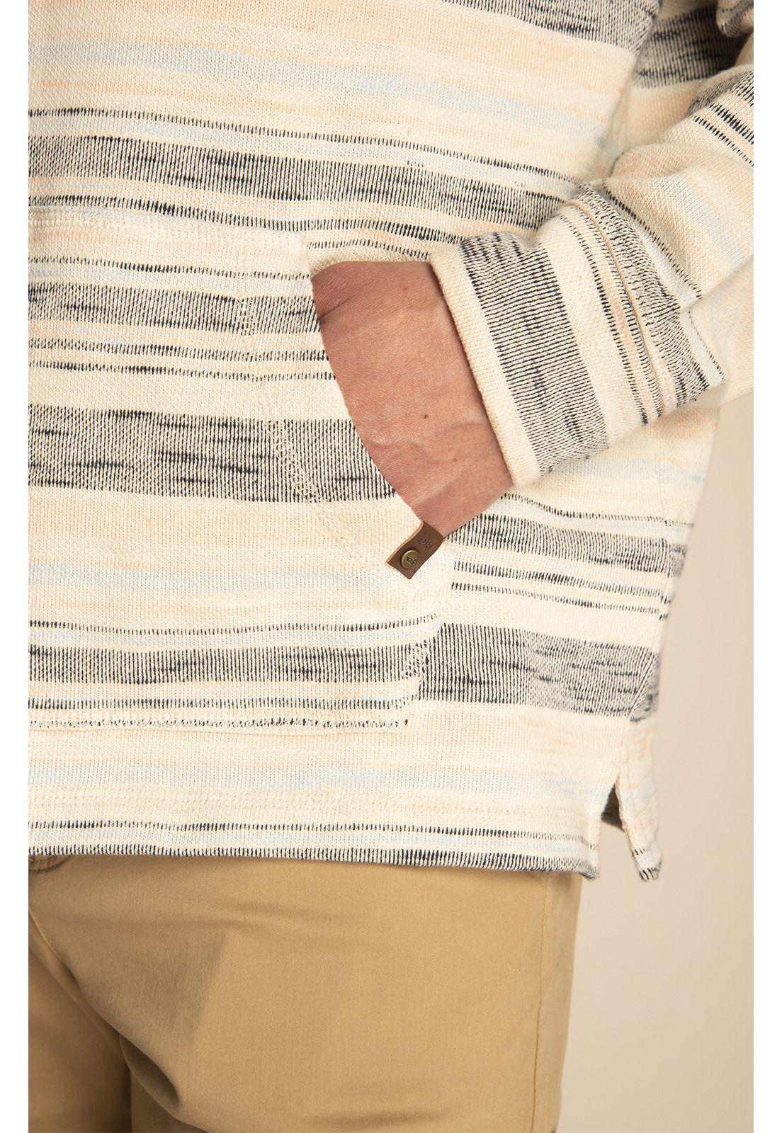 Polerón Algodón Orgánico Hombre Mallorca Azul-5