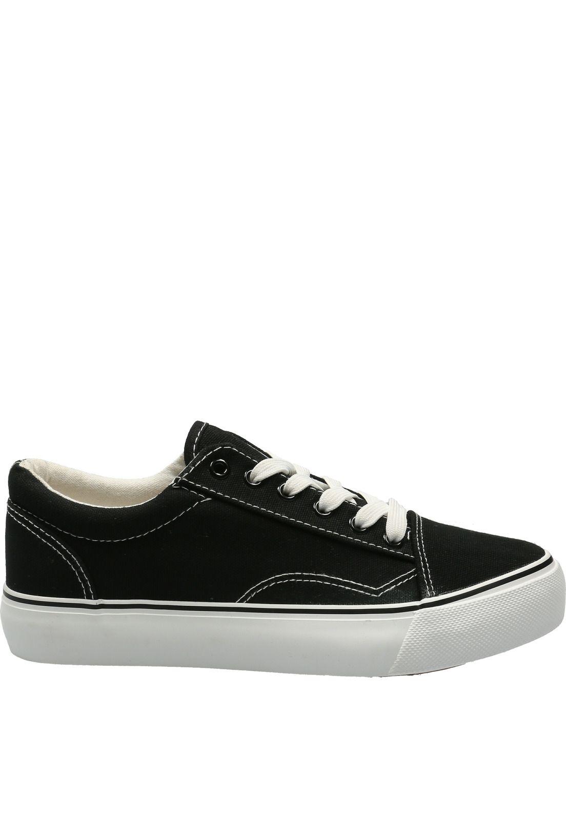 Zapatilla Mujer Alessia Negro-1