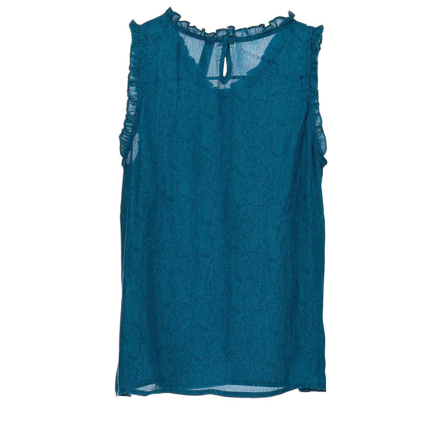 Blusa S/M Poliéster Gs19-Bls/Glace Verde-1