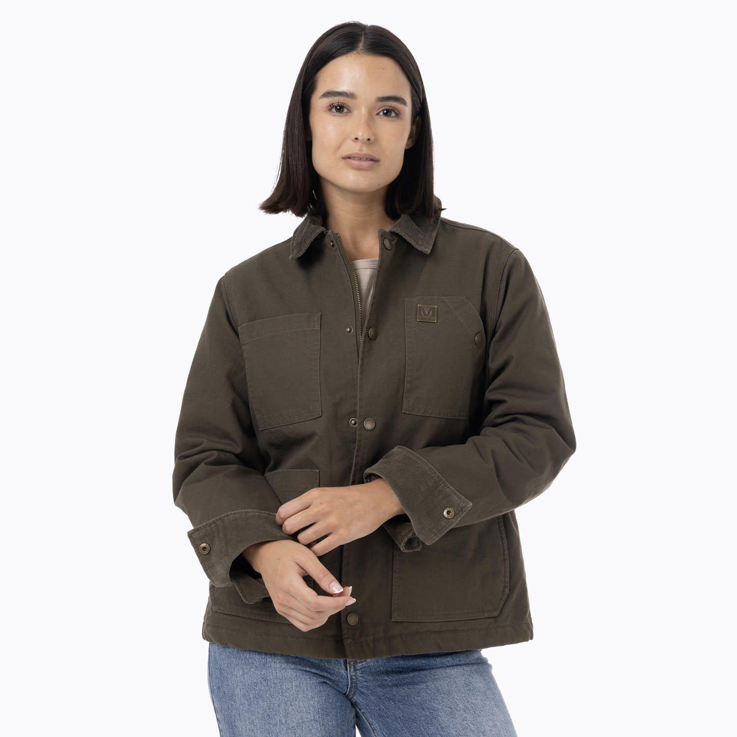 Chaqueta Mujer Lightly Padded Verde-1