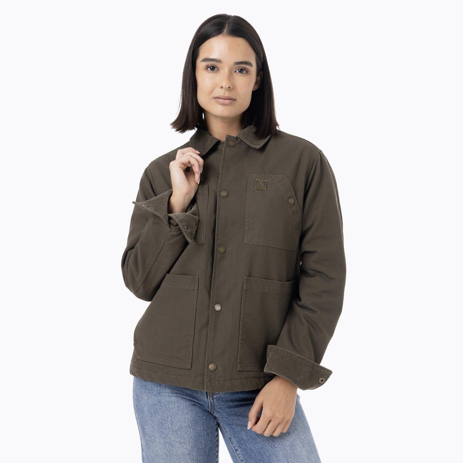 Chaqueta Mujer Lightly Padded Verde-5