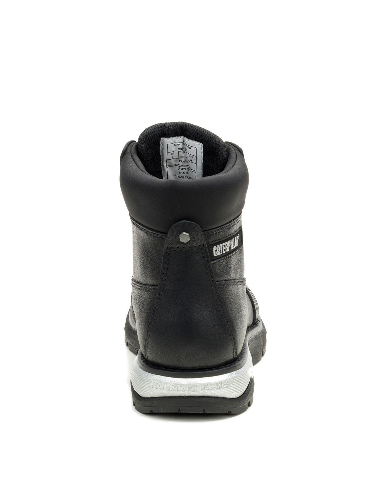 Botín Cuero Mujer Fandom Negro-5