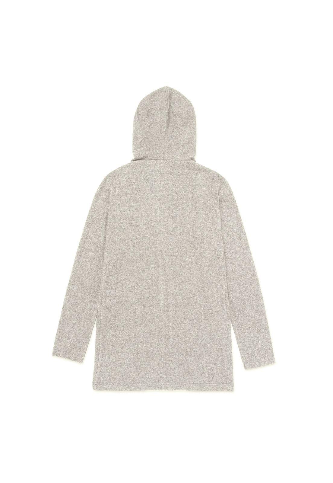 Sweater Mujer Hacci Sweater Cardigan Blanco-1