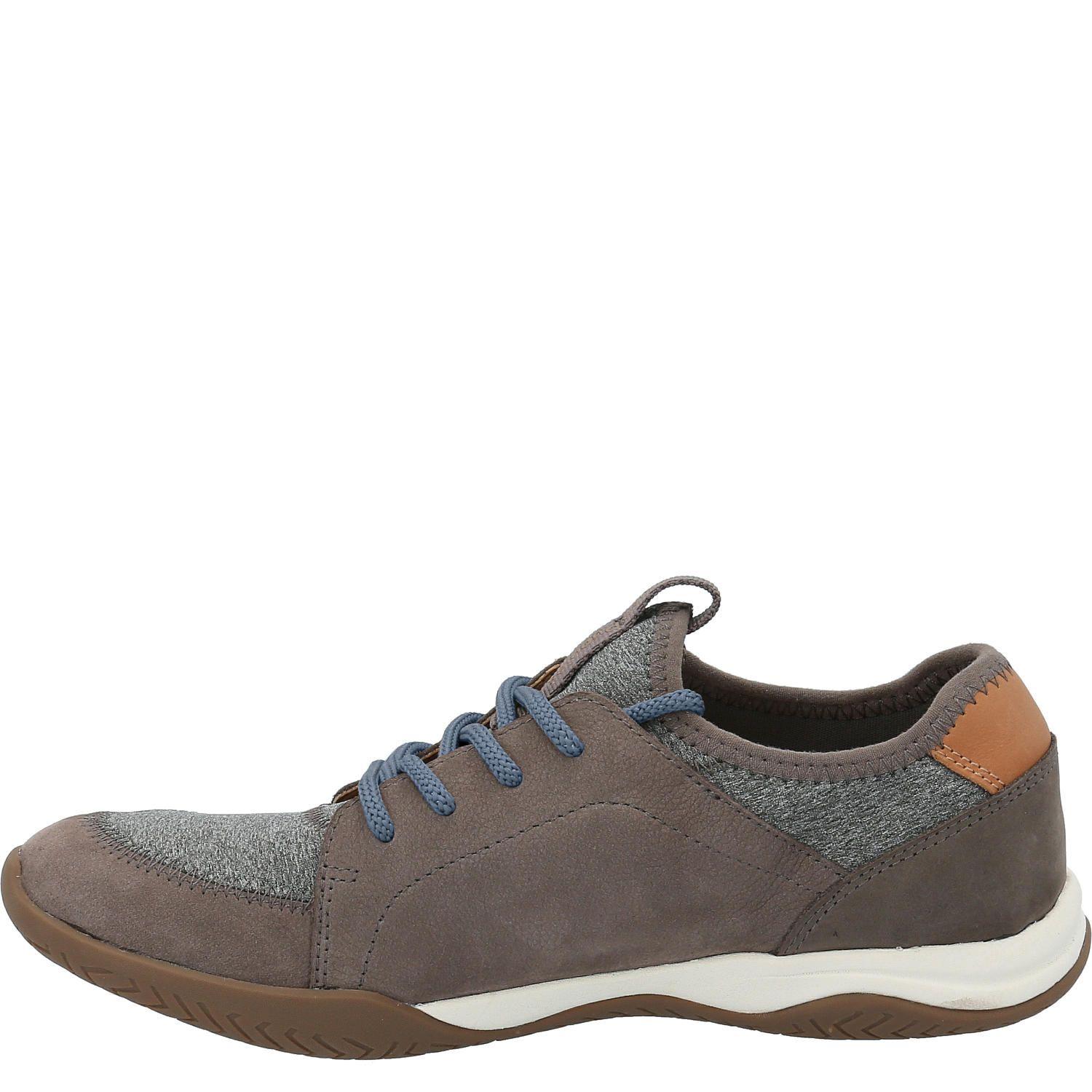 Zapatilla Cuero Mujer Space Gris-4