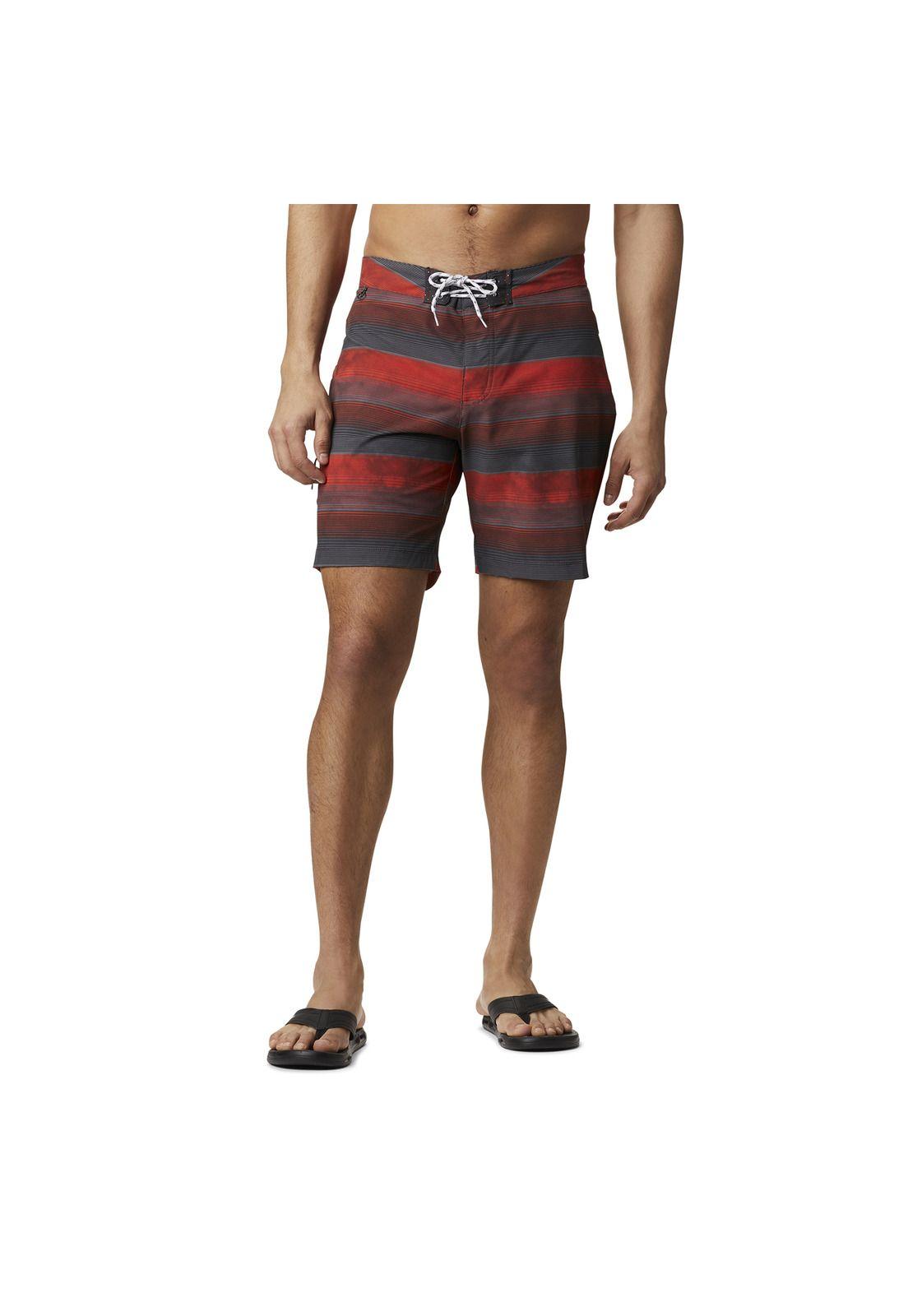Traje De Bano Hombre Elements Board Naranjo-0