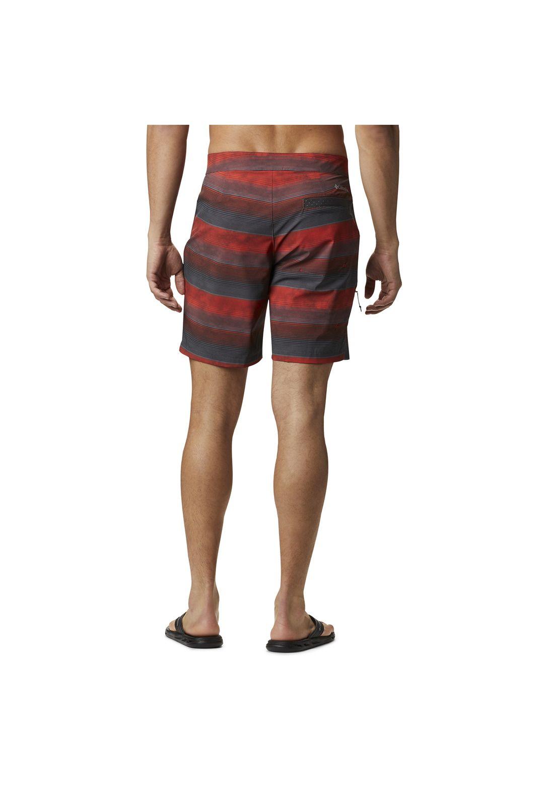 Traje De Bano Hombre Elements Board Naranjo-1