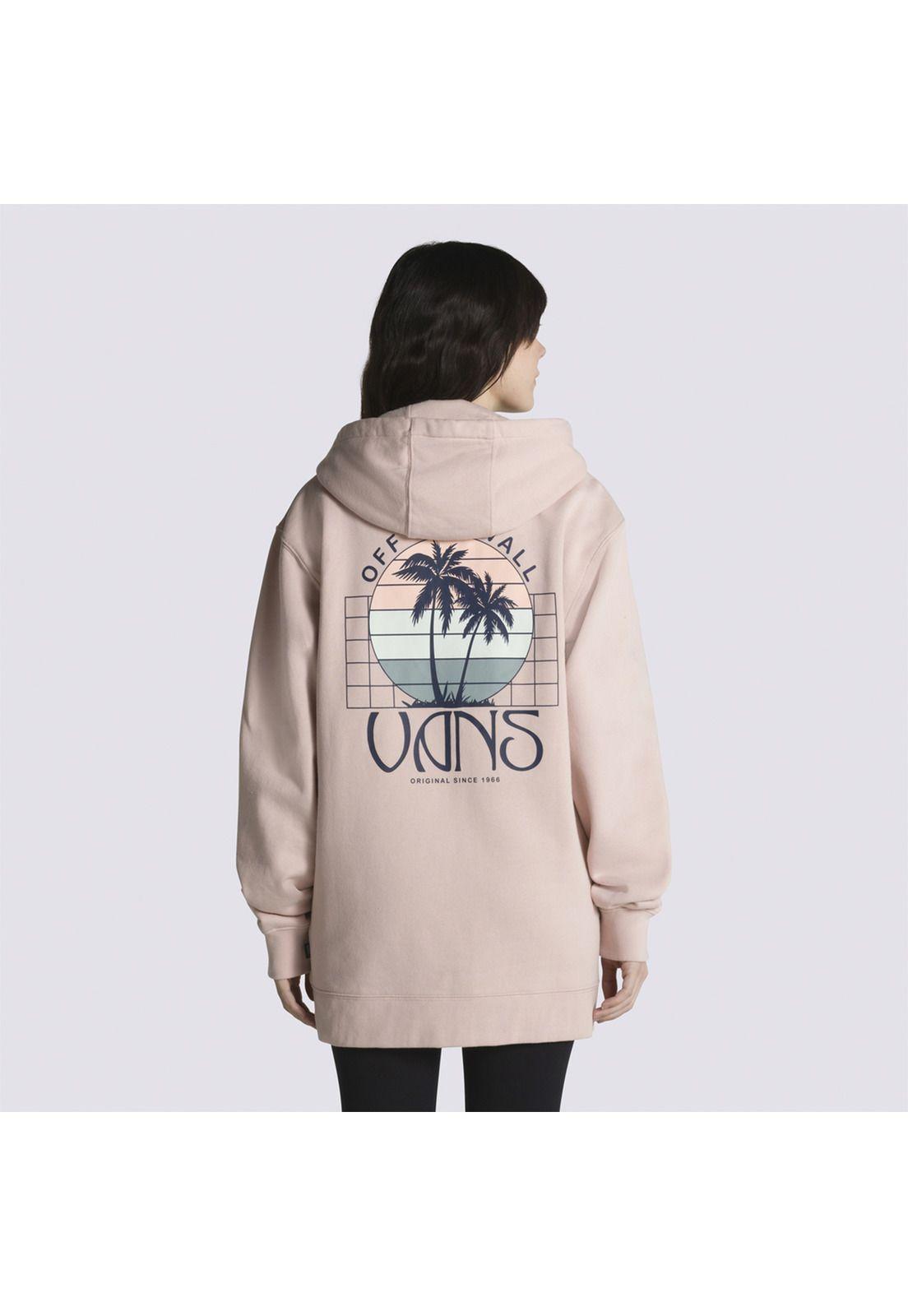 Polerón Con Gorro Neon Po Rosa Unisex-3