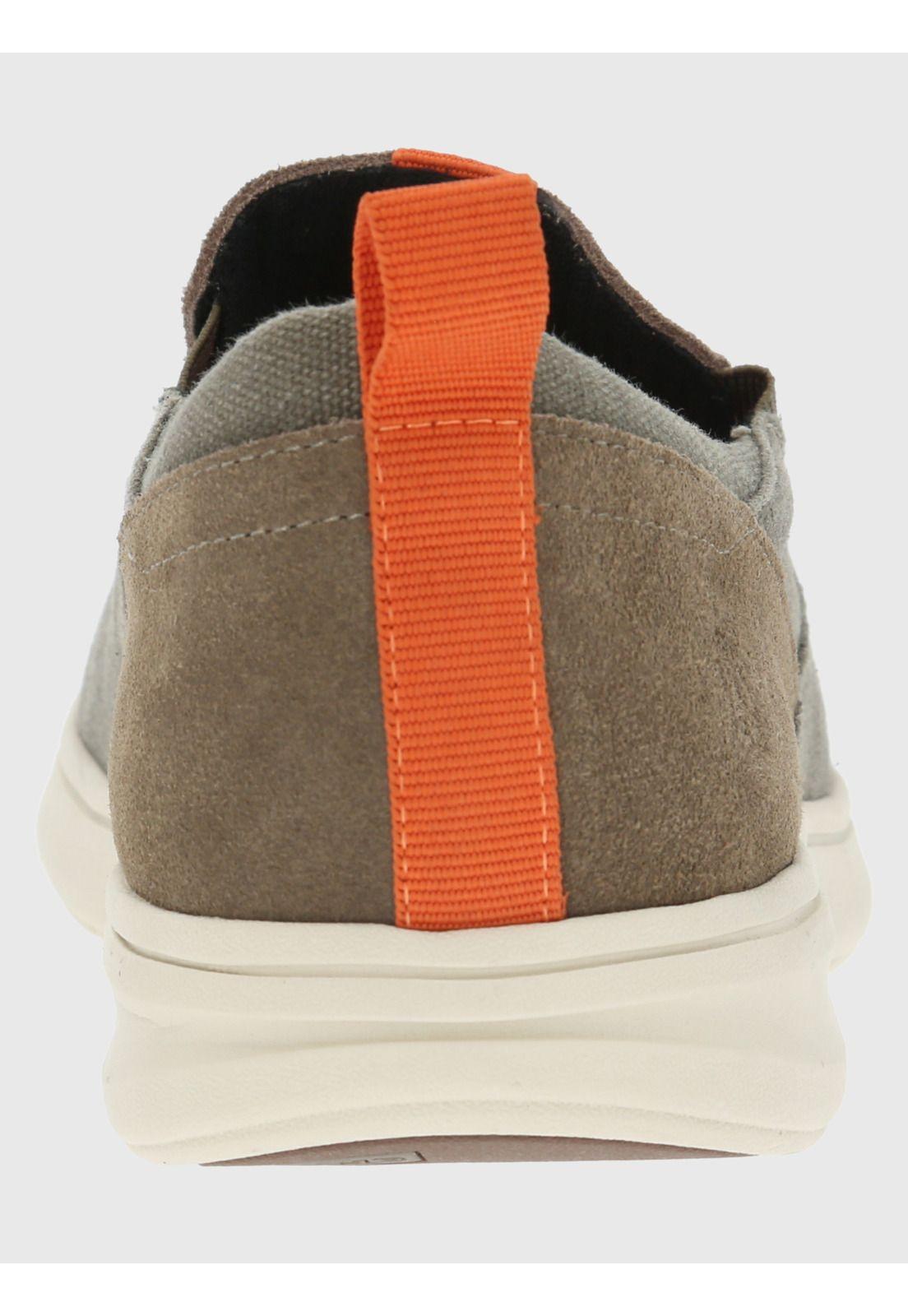 Zapatilla Verde Oliva Hombre Bacco -6