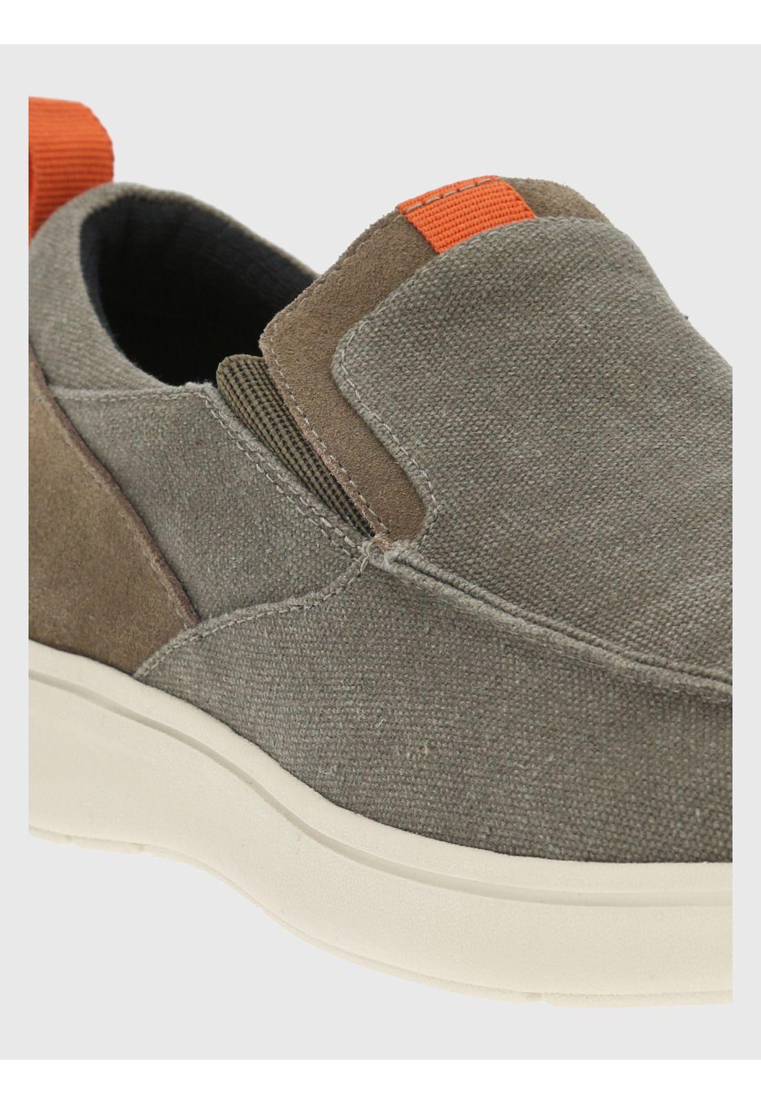 Zapatilla Verde Oliva Hombre Bacco -7