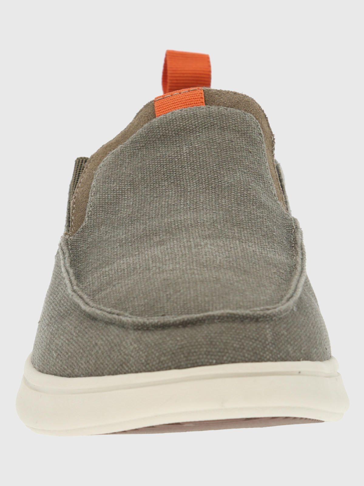 Zapatilla Verde Oliva Hombre Bacco -3