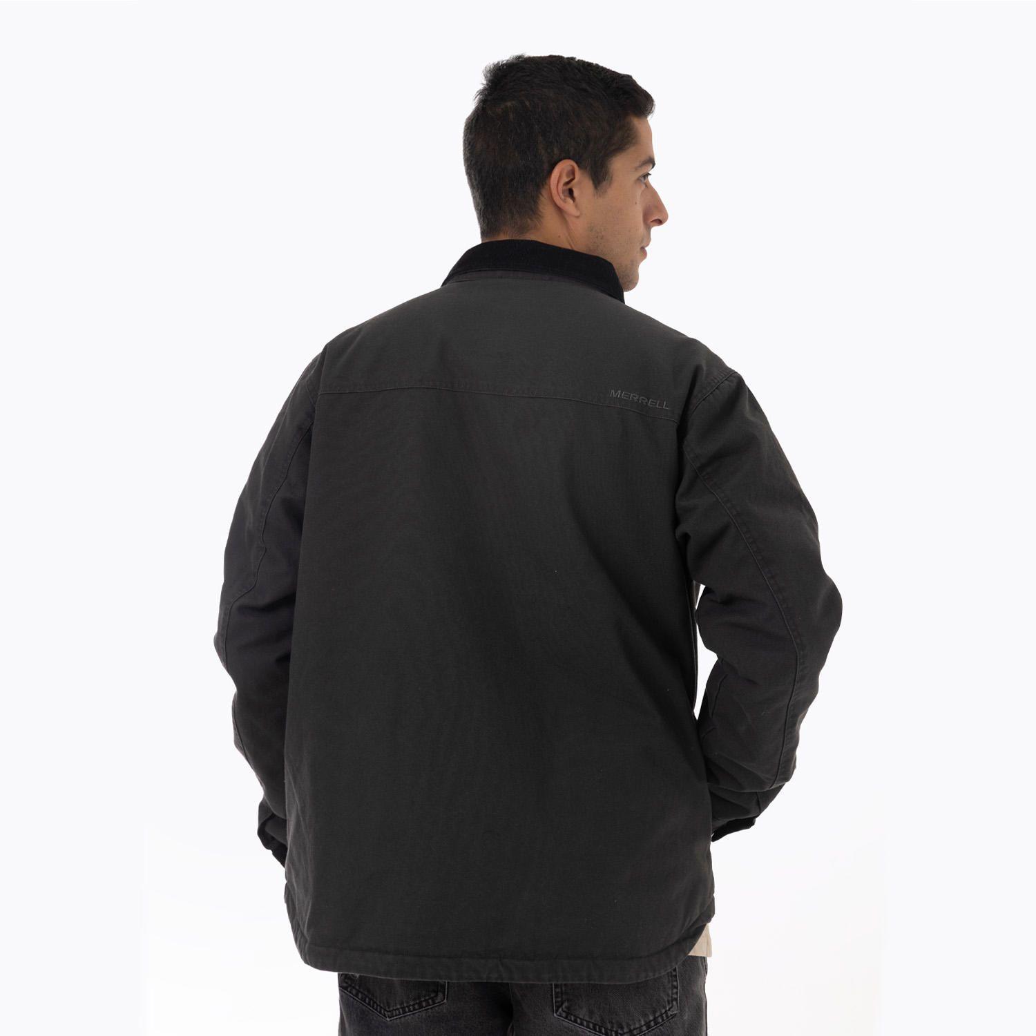 Chaqueta Hombre Charis Padded Gris Oscuro-3