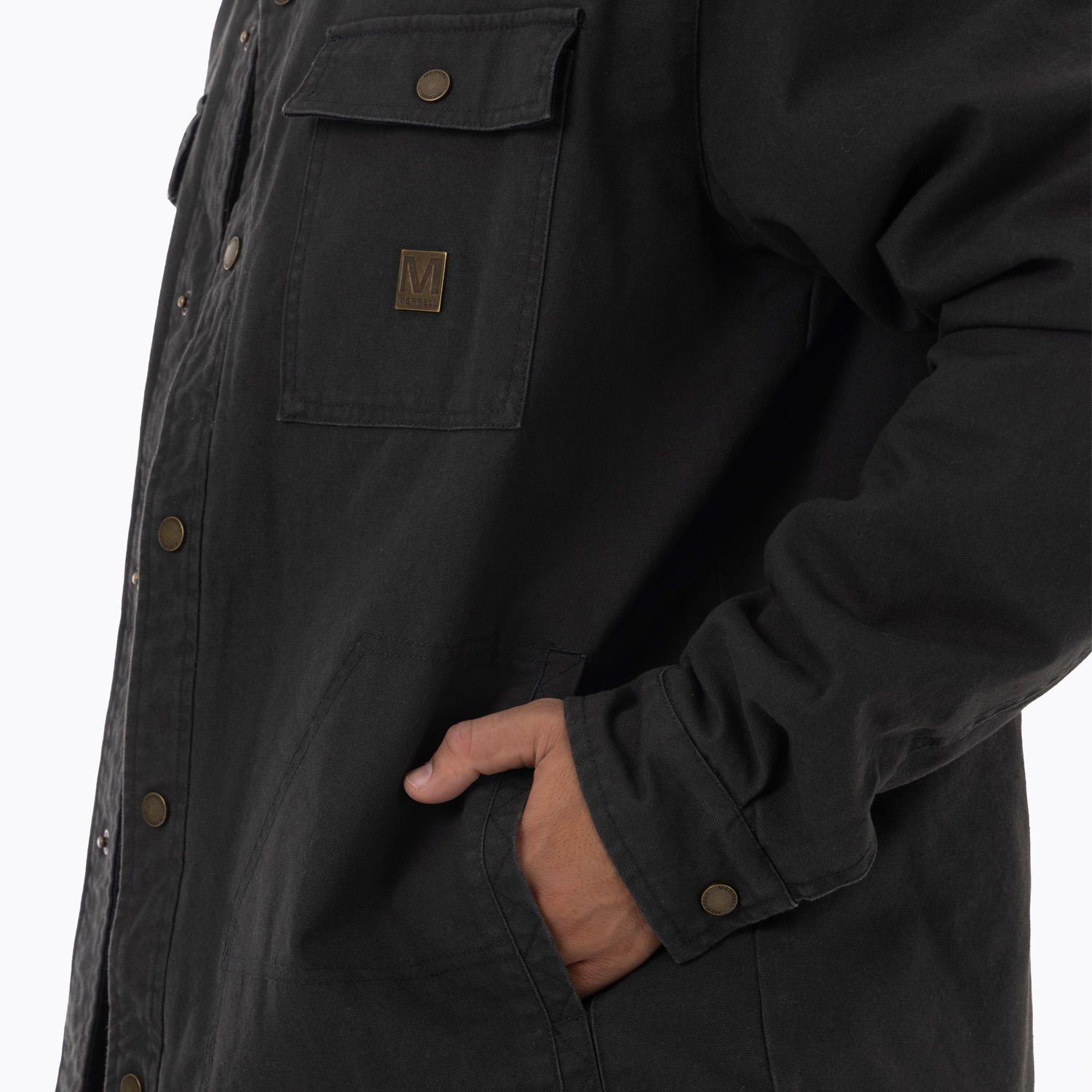 Chaqueta Hombre Charis Padded Gris Oscuro-5