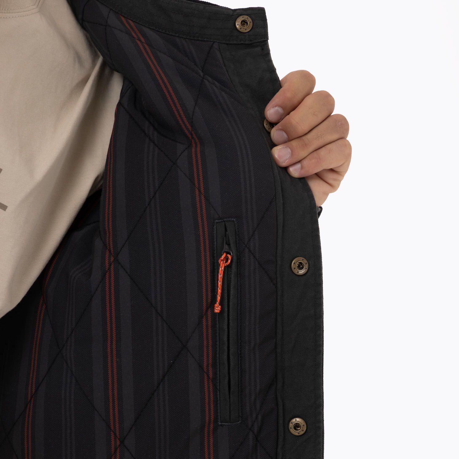 Chaqueta Hombre Charis Padded Gris Oscuro-6