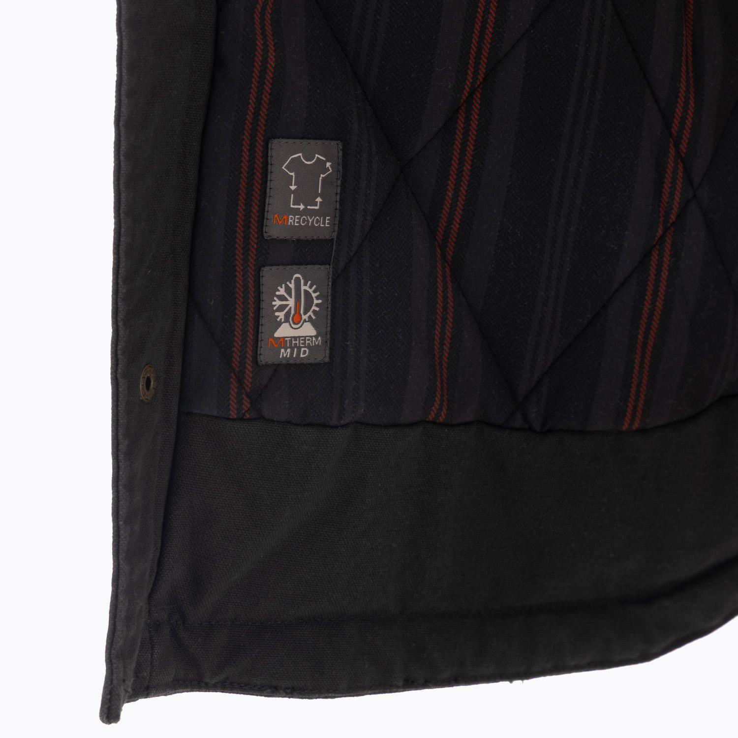 Chaqueta Hombre Charis Padded Gris Oscuro-7