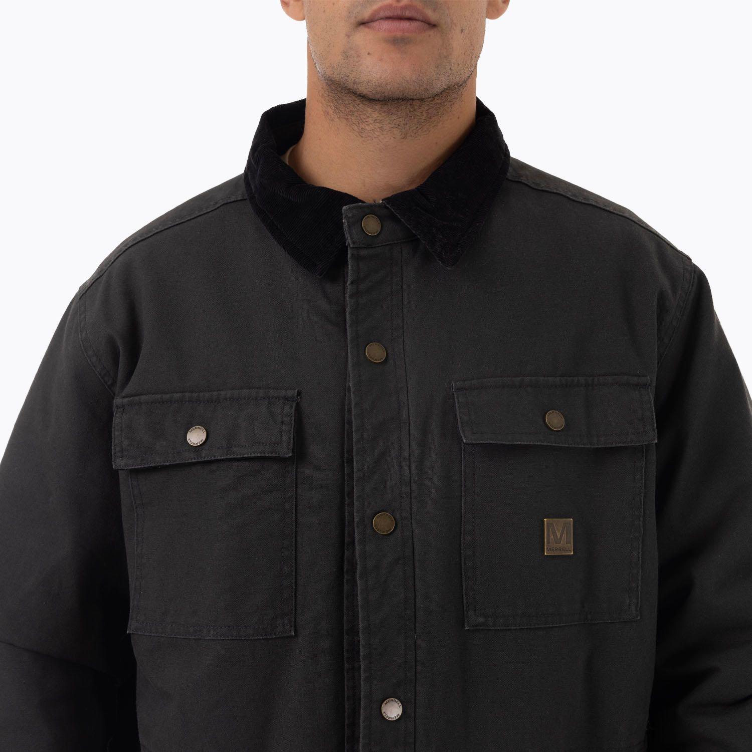 Chaqueta Hombre Charis Padded Gris Oscuro-9