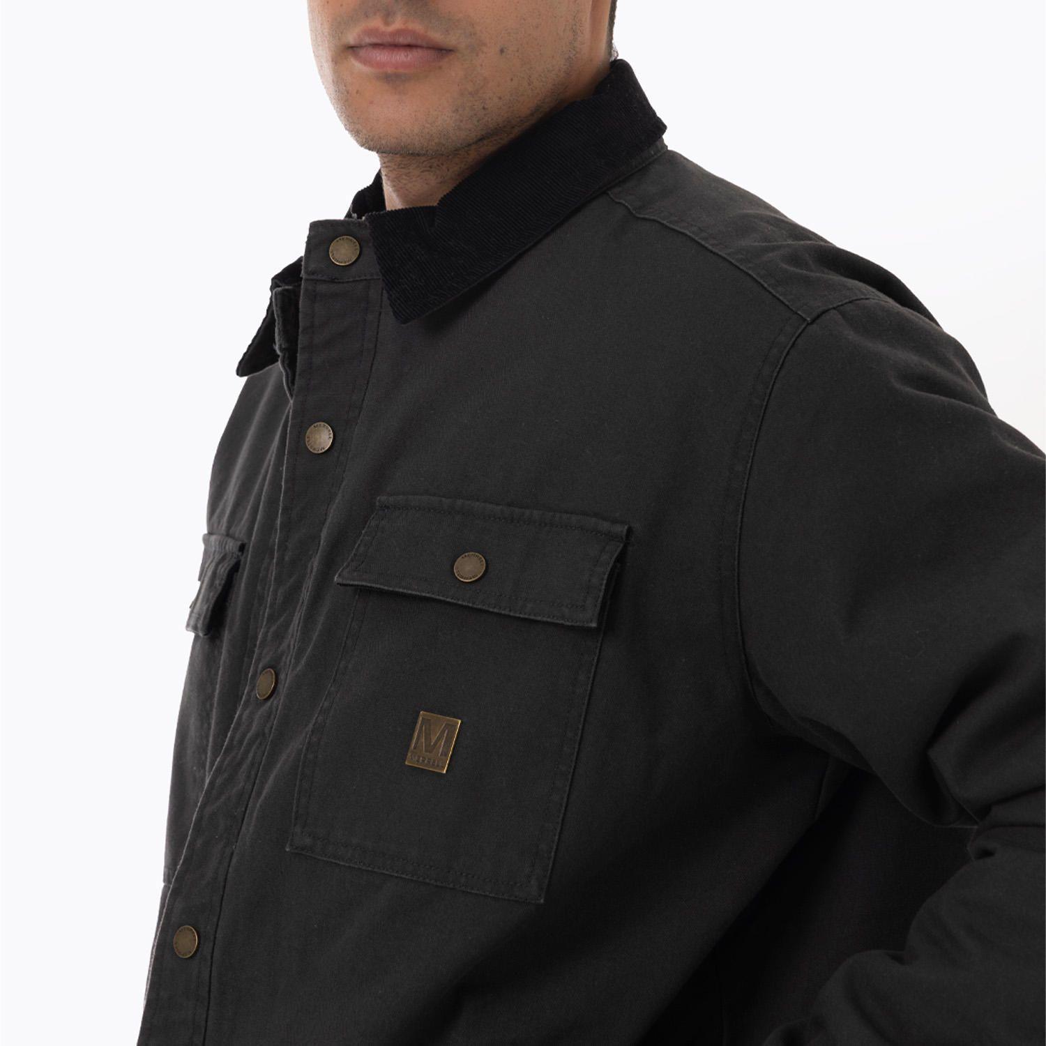 Chaqueta Hombre Charis Padded Gris Oscuro-4