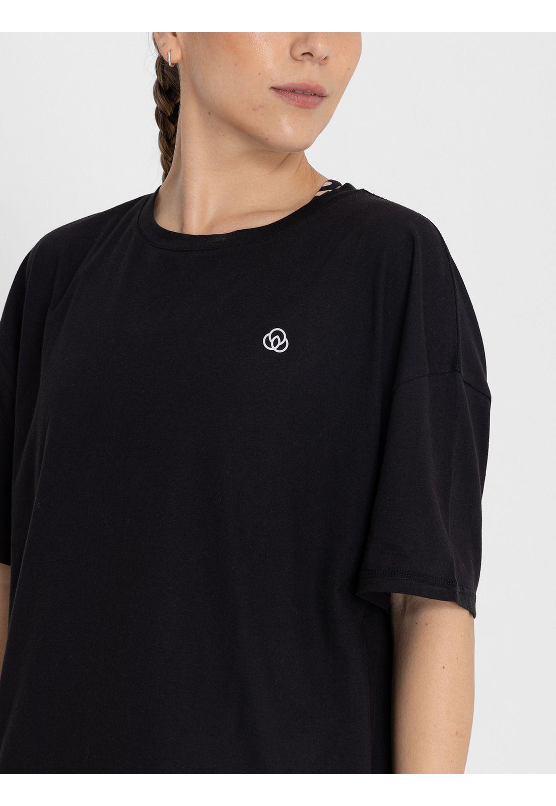 Polera deportiva Mujer Anto Negro-4