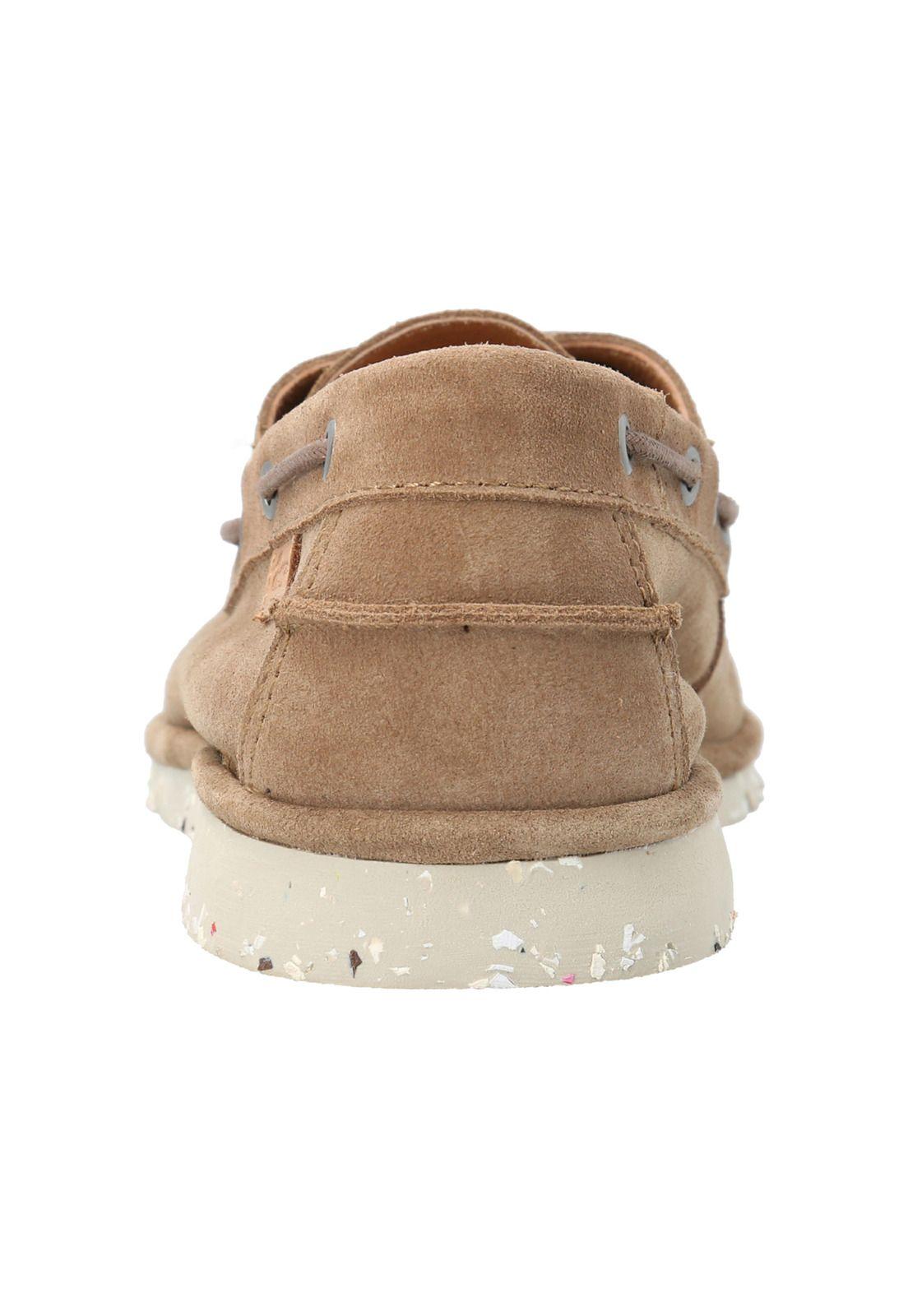 Mocasín Cuero Hombre Lisfan Beige -5
