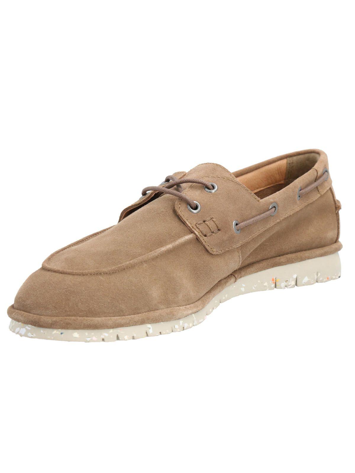 Mocasín Cuero Hombre Lisfan Beige -3