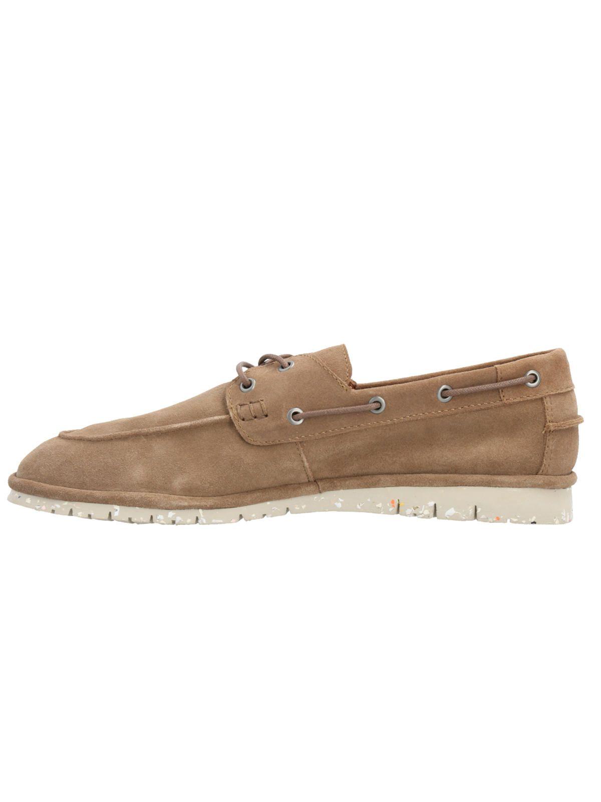 Mocasín Cuero Hombre Lisfan Beige -4