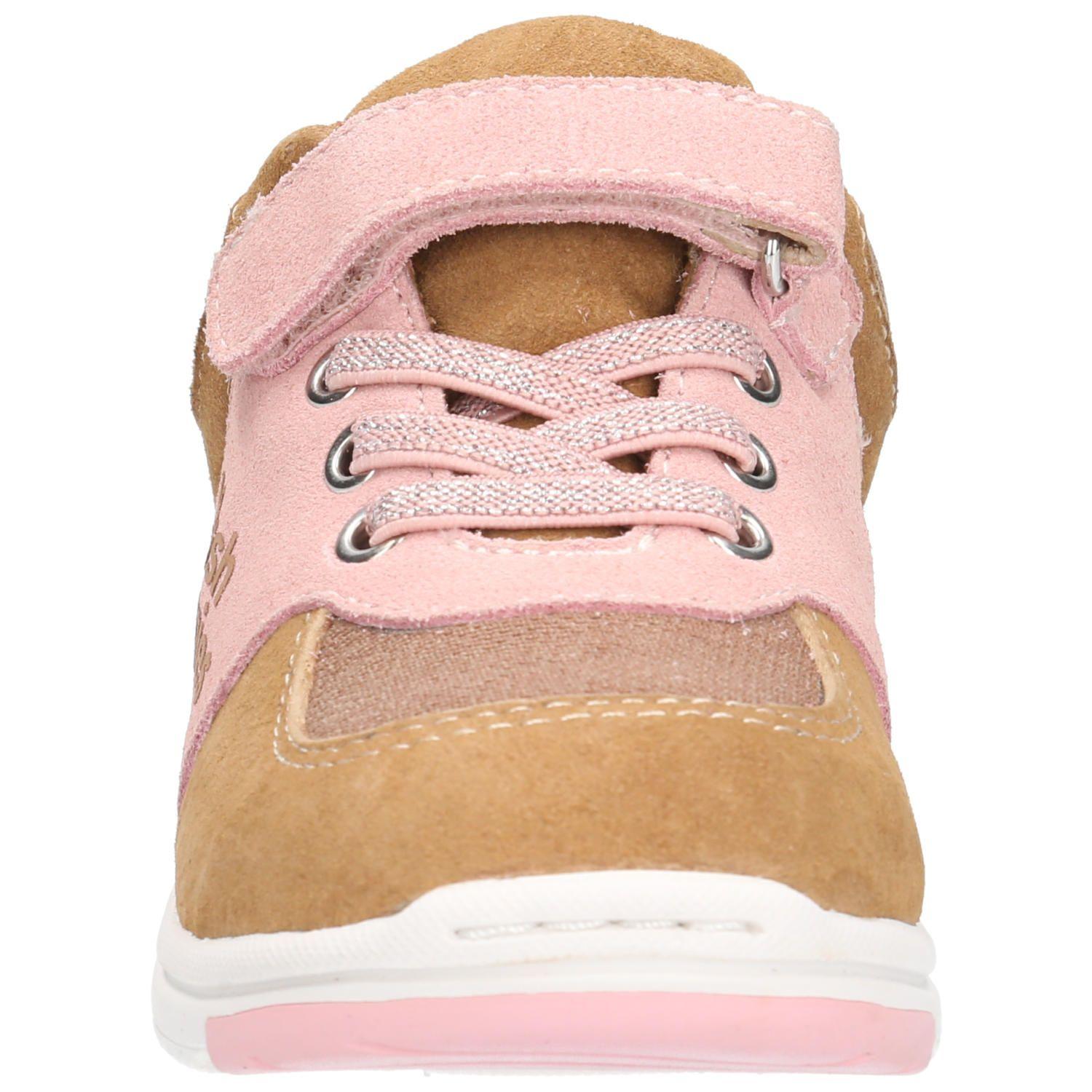 Zapatilla Cuero Niña New Artis Café-5