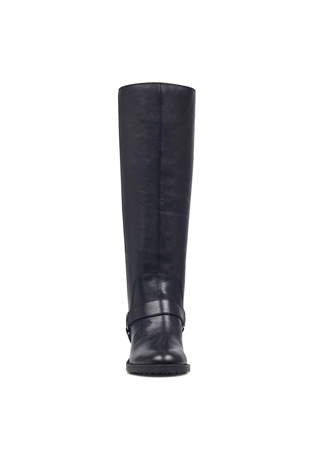 Bota Cuero Shailyn Negro Mujer-2