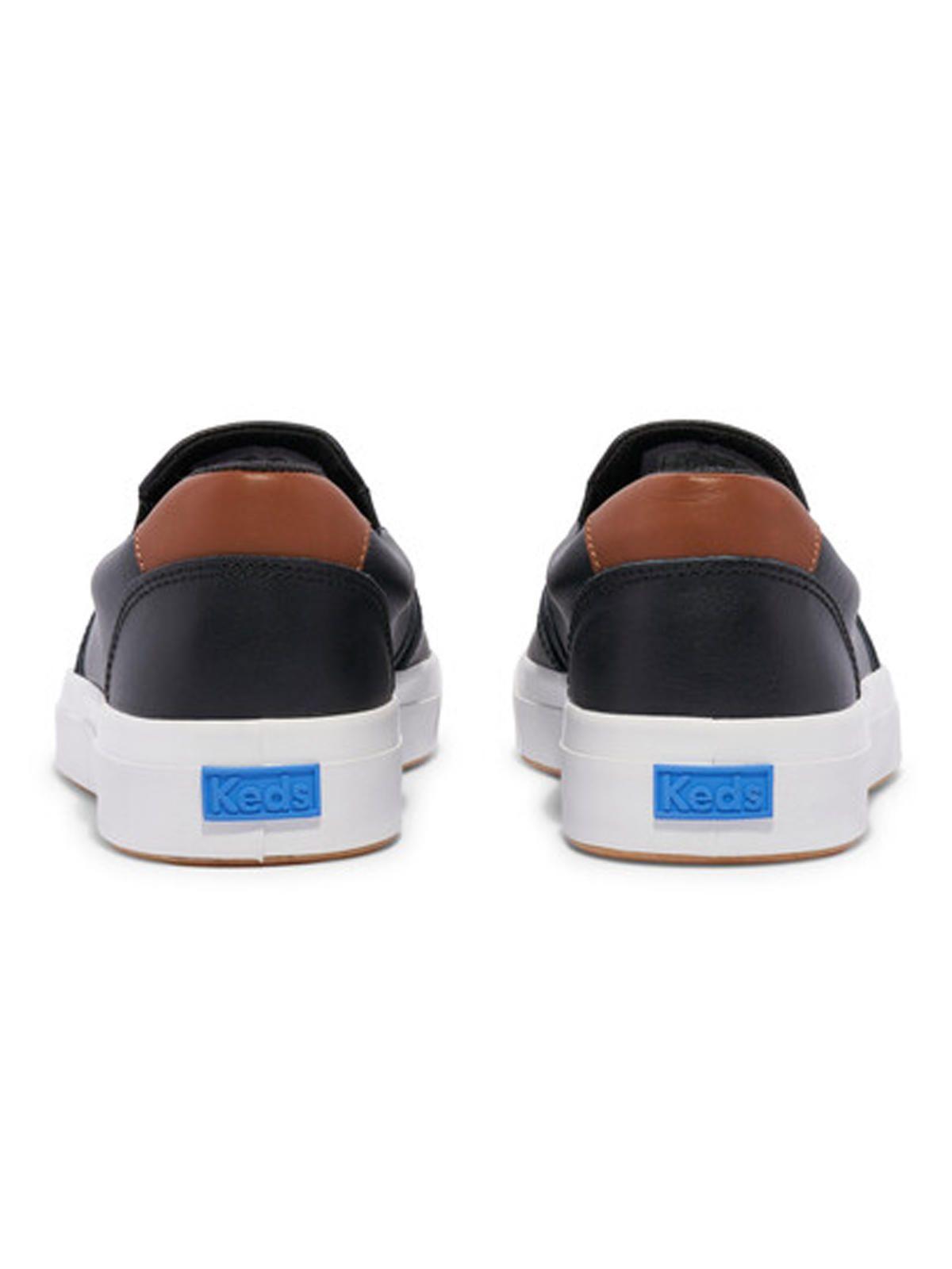 Zapatilla Cuero Negra Mujer Pursuit Slip -4