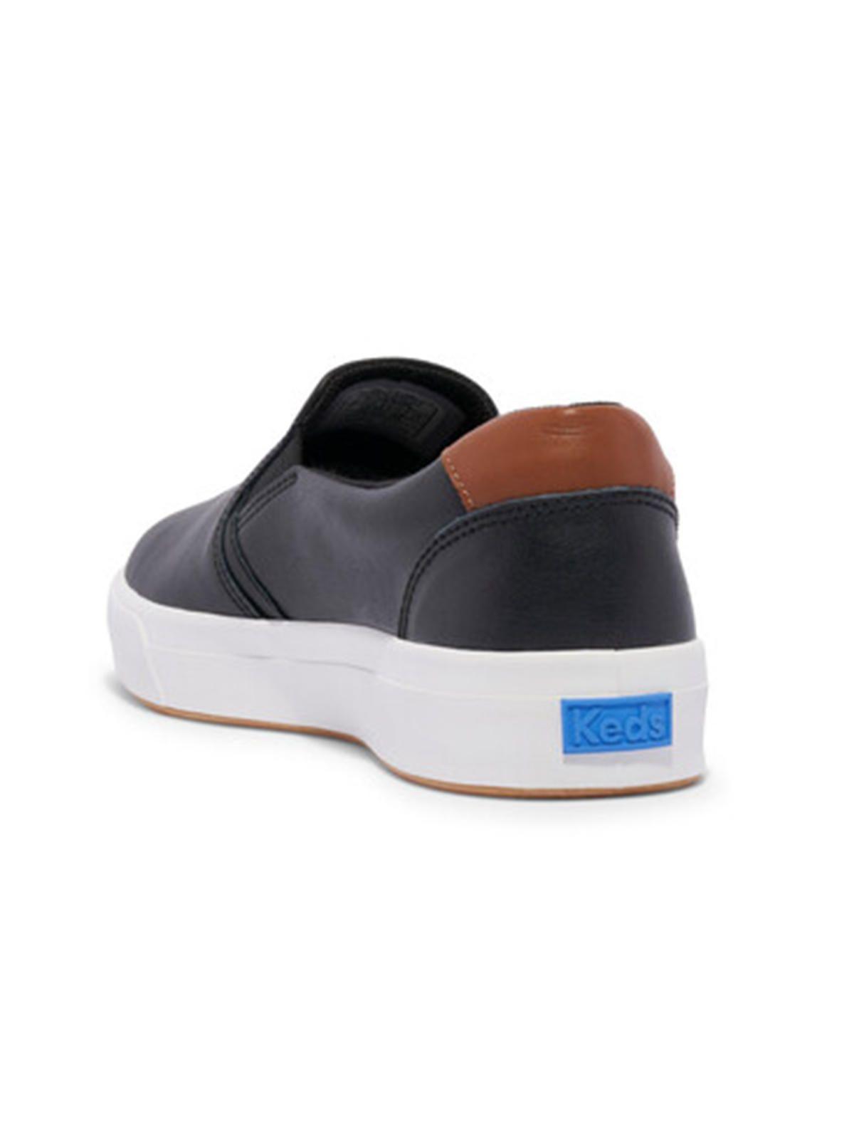 Zapatilla Cuero Negra Mujer Pursuit Slip -5