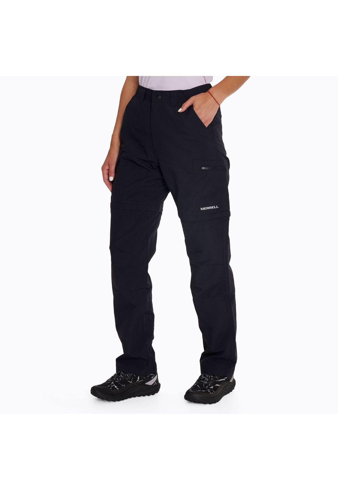 Pantalón Mujer Detach Pocket Negro-3