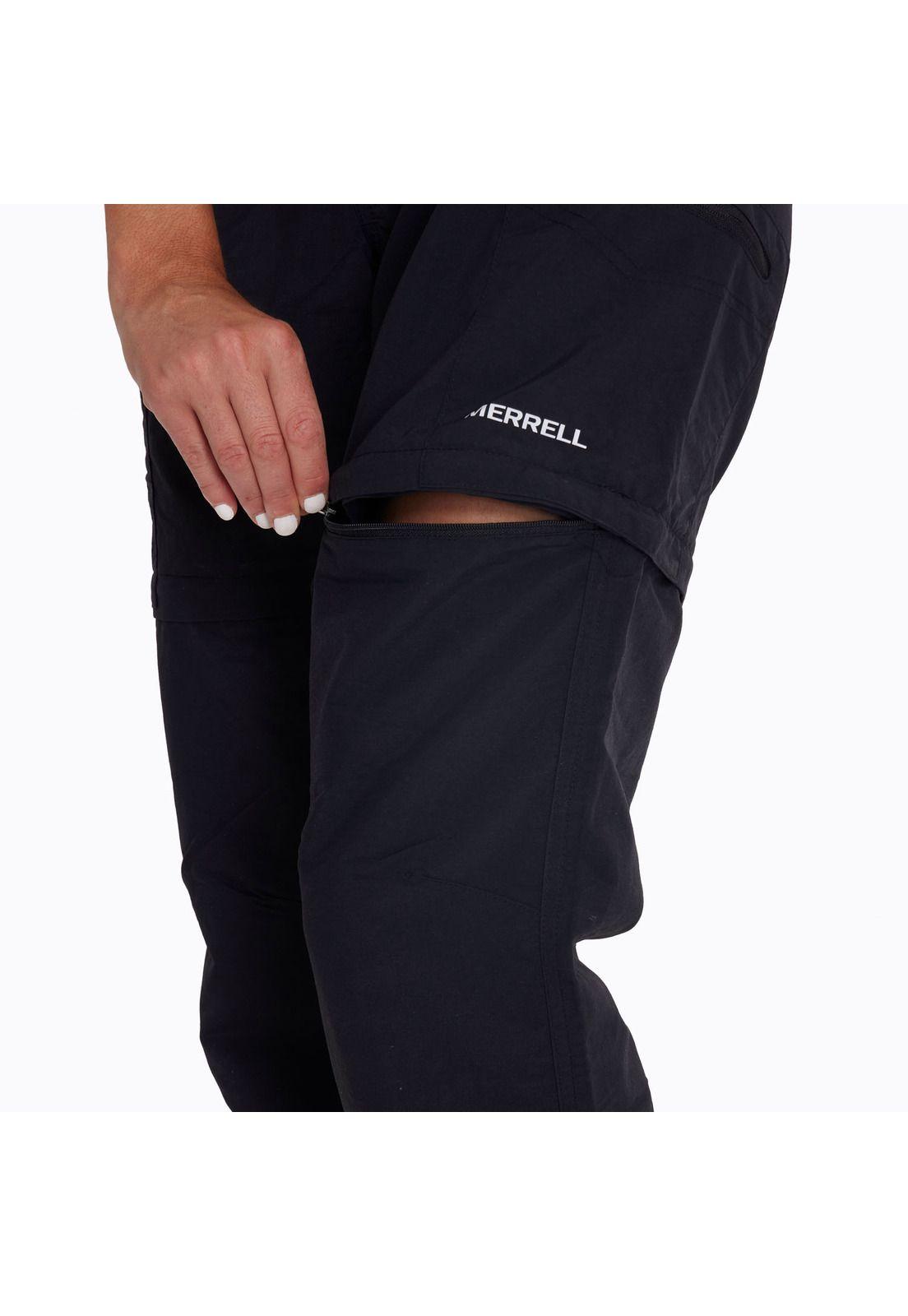 Pantalón Mujer Detach Pocket Negro-5