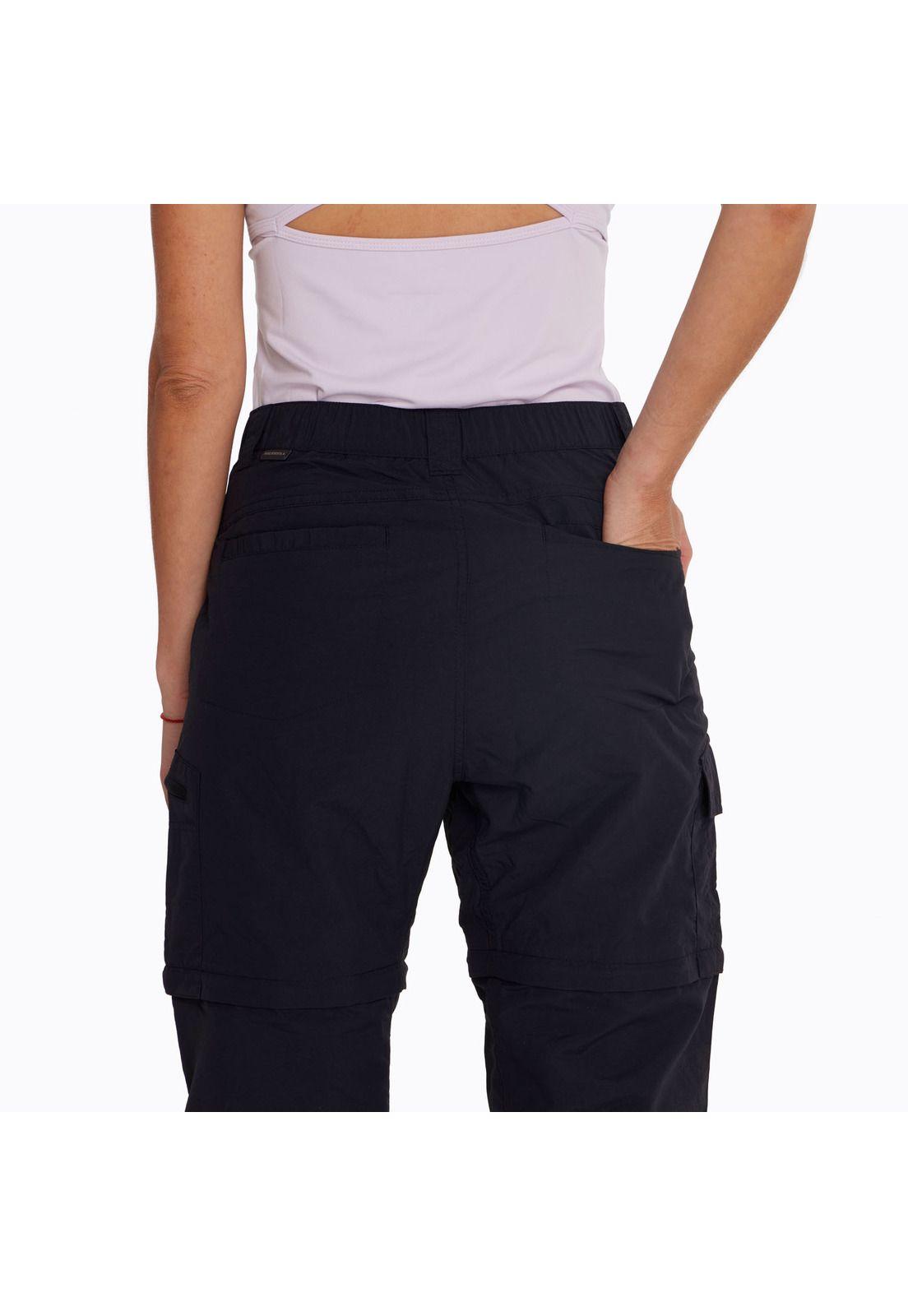 Pantalón Mujer Detach Pocket Negro-7