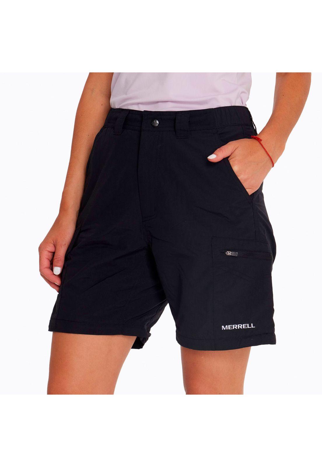 Pantalón Mujer Detach Pocket Negro-8