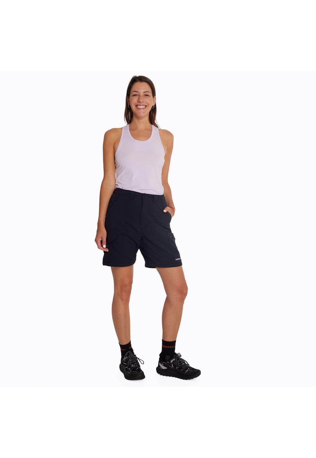 Pantalón Mujer Detach Pocket Negro-9