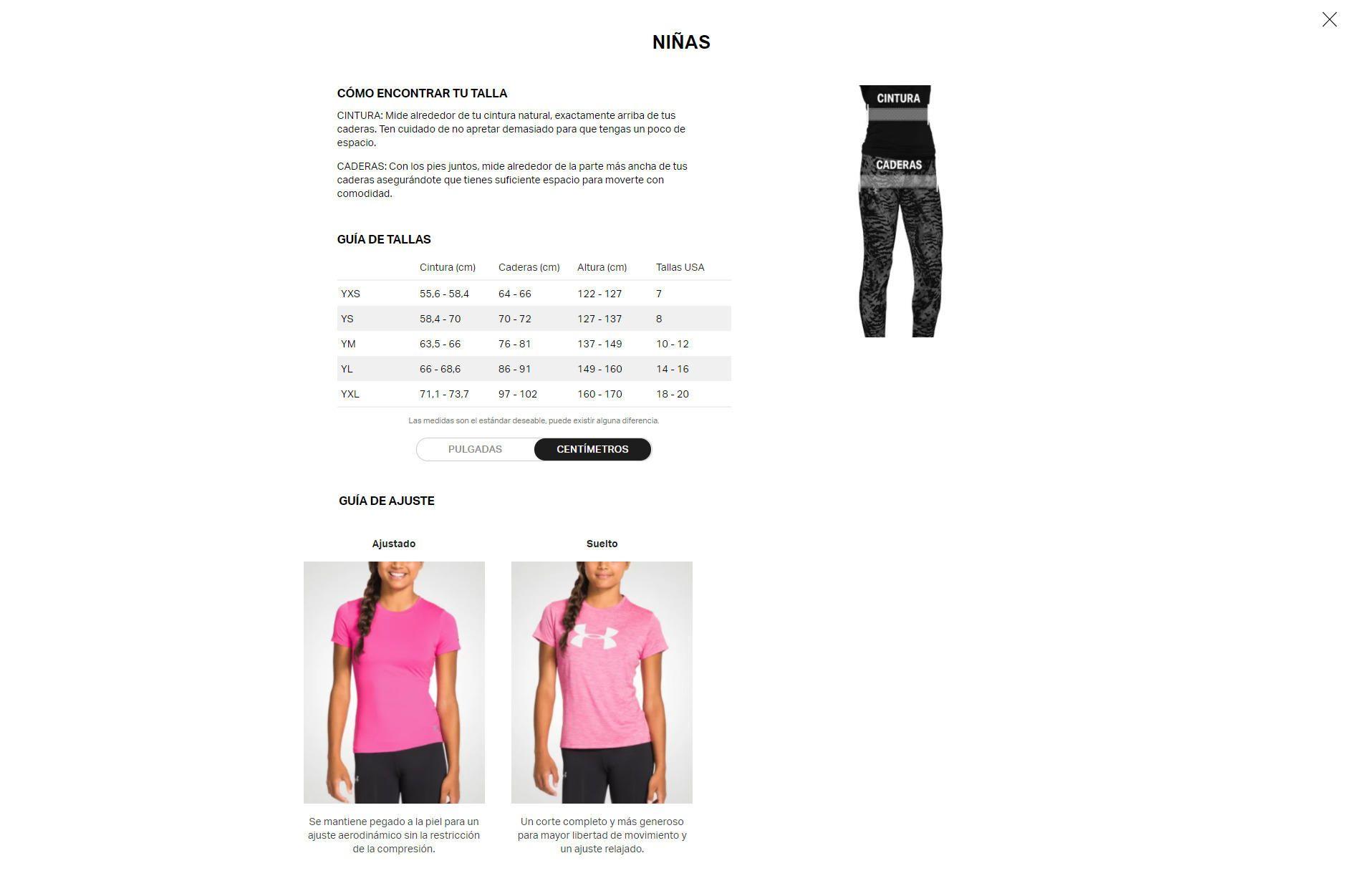 Calza Leggings Ankle Heatgear® Niña Negro-1
