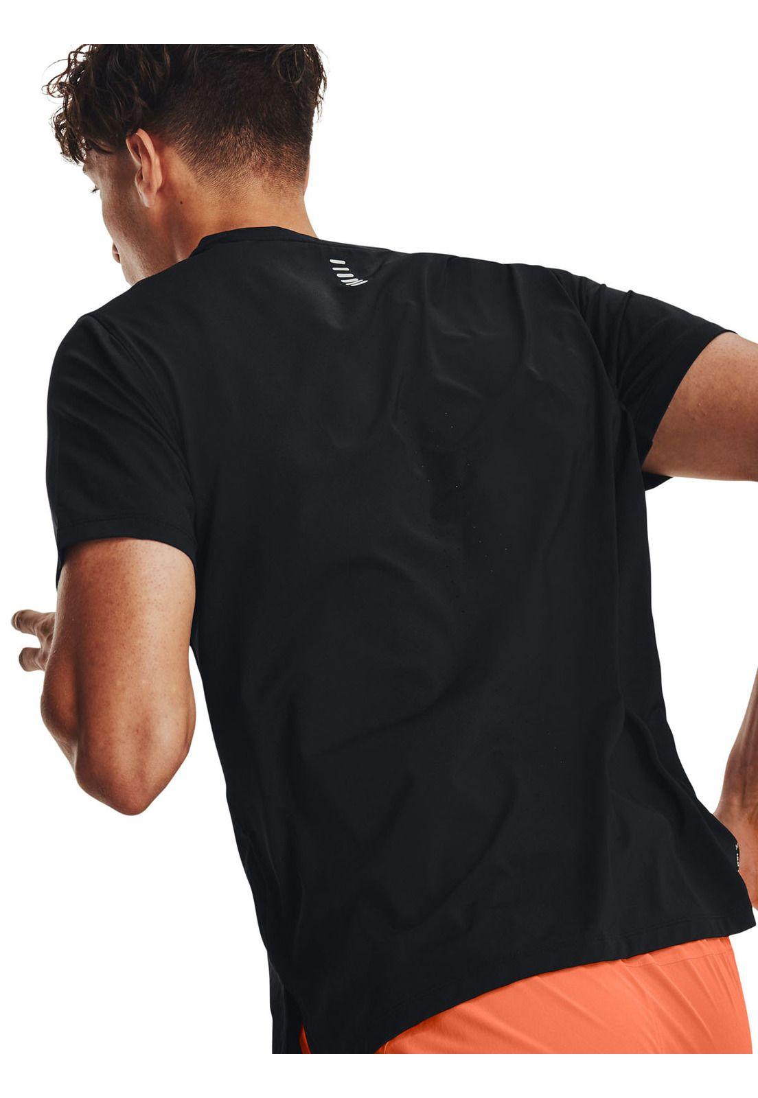 Polera manga corta LnchElite hombre Negro-3