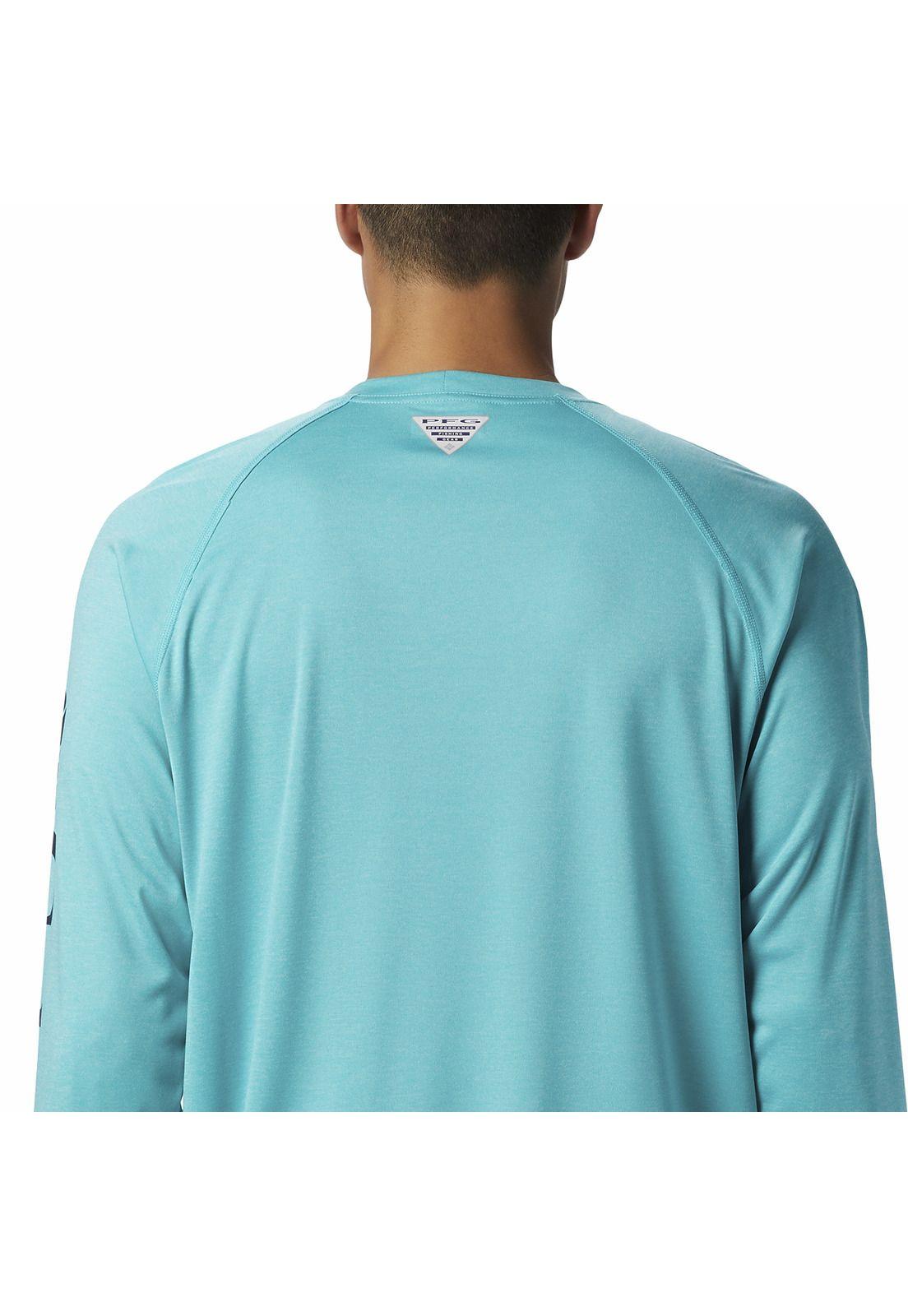 Polera Hombre Terminal Tackle Heat Turquesa-2