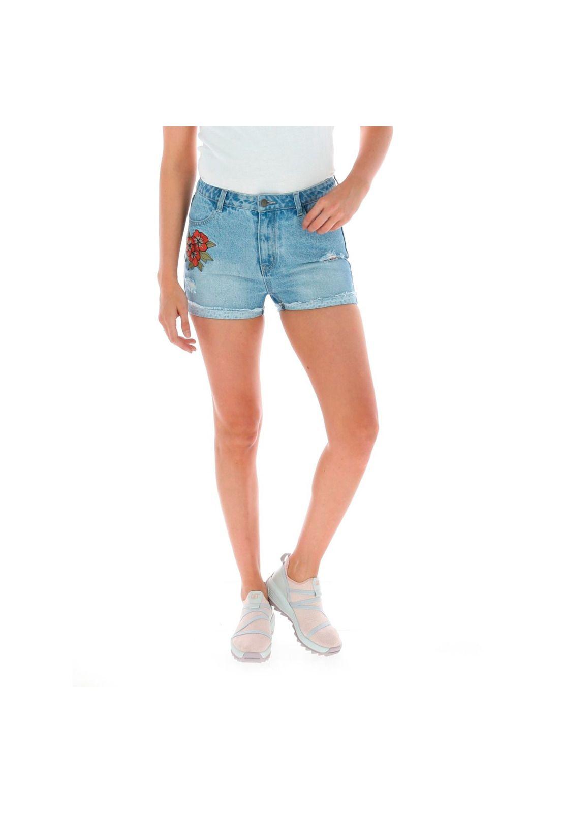 Short Mujer Stella Short Celeste-0