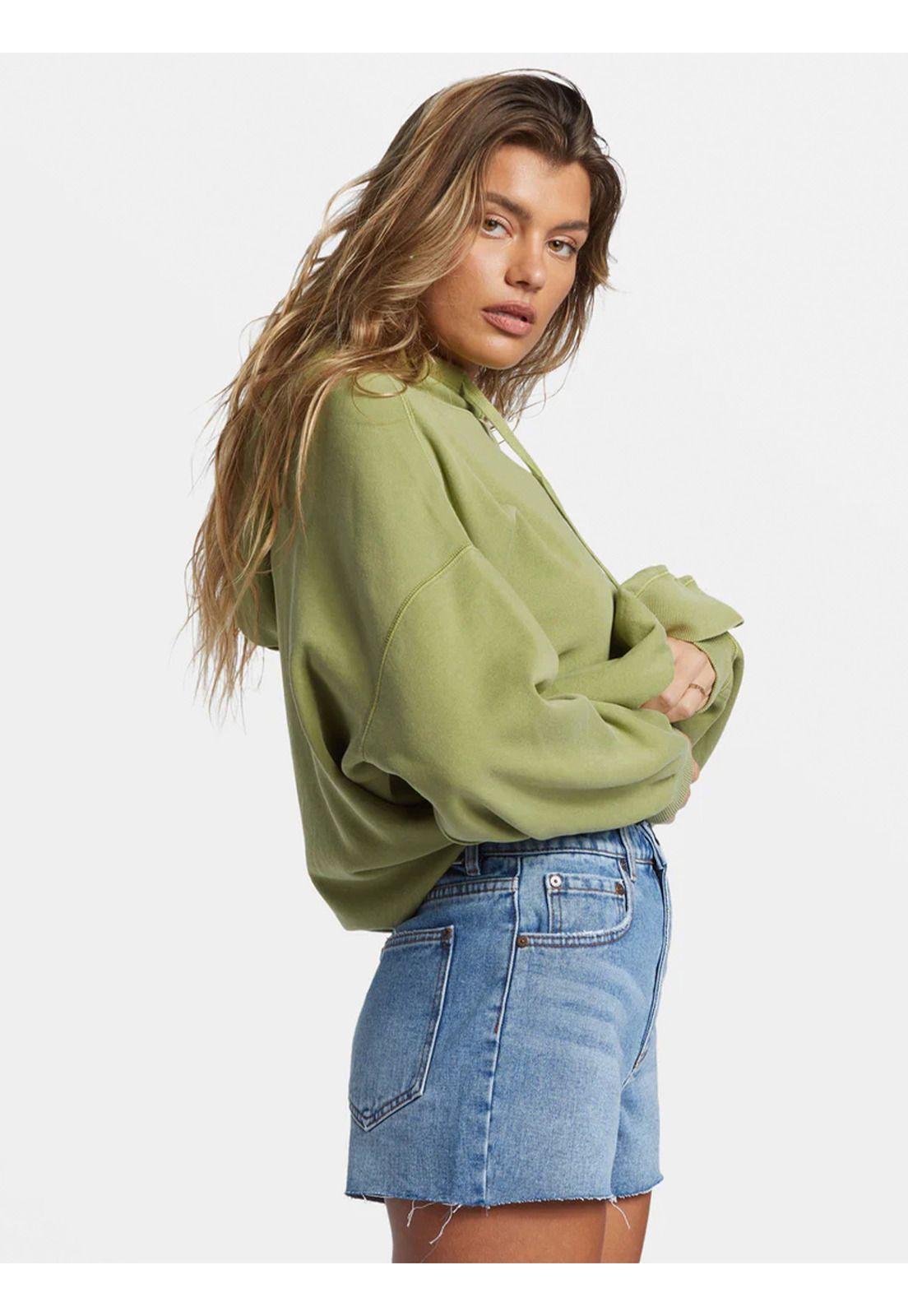 Polerón Mujer So Classic Verde-2