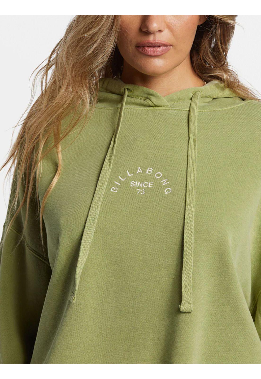 Polerón Mujer So Classic Verde-3