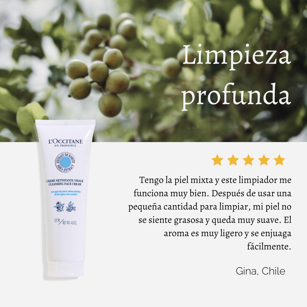 Crema Limpiadora Karité 125 ml LOccitane-3