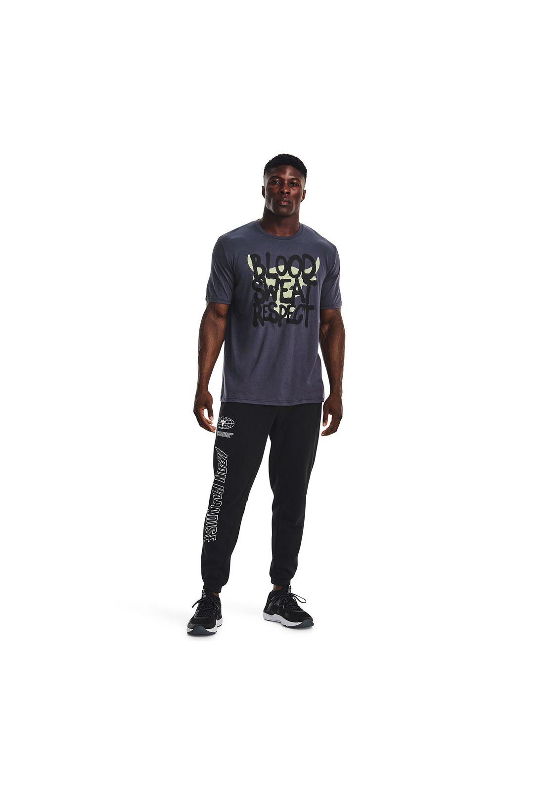 Polera Project Rock Payoff 2 hombre Gris-5