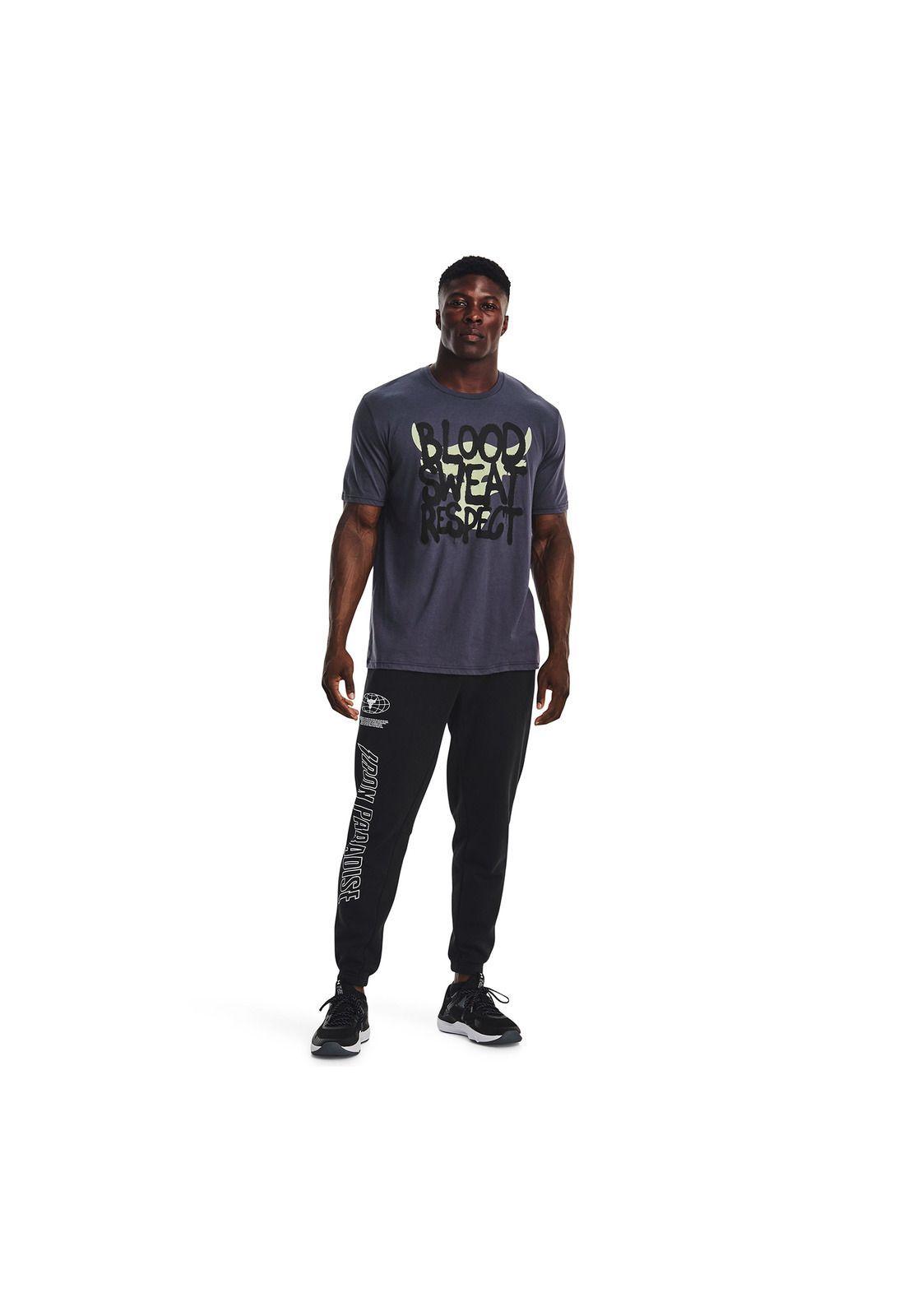Polera Project Rock Payoff 2 hombre Gris-5