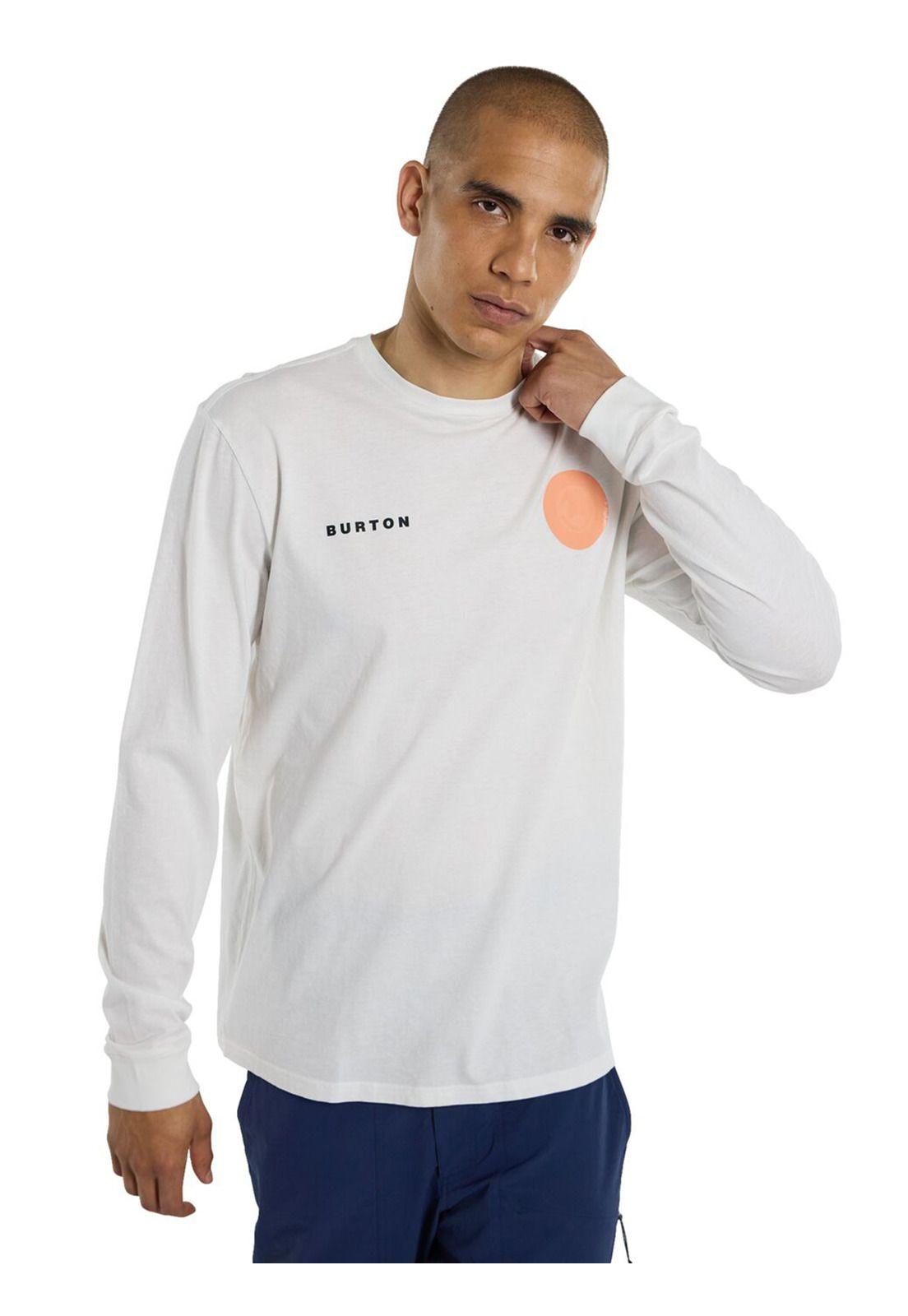 Polera Manga Larga Hombre Fish 3D 24 Blanca-4