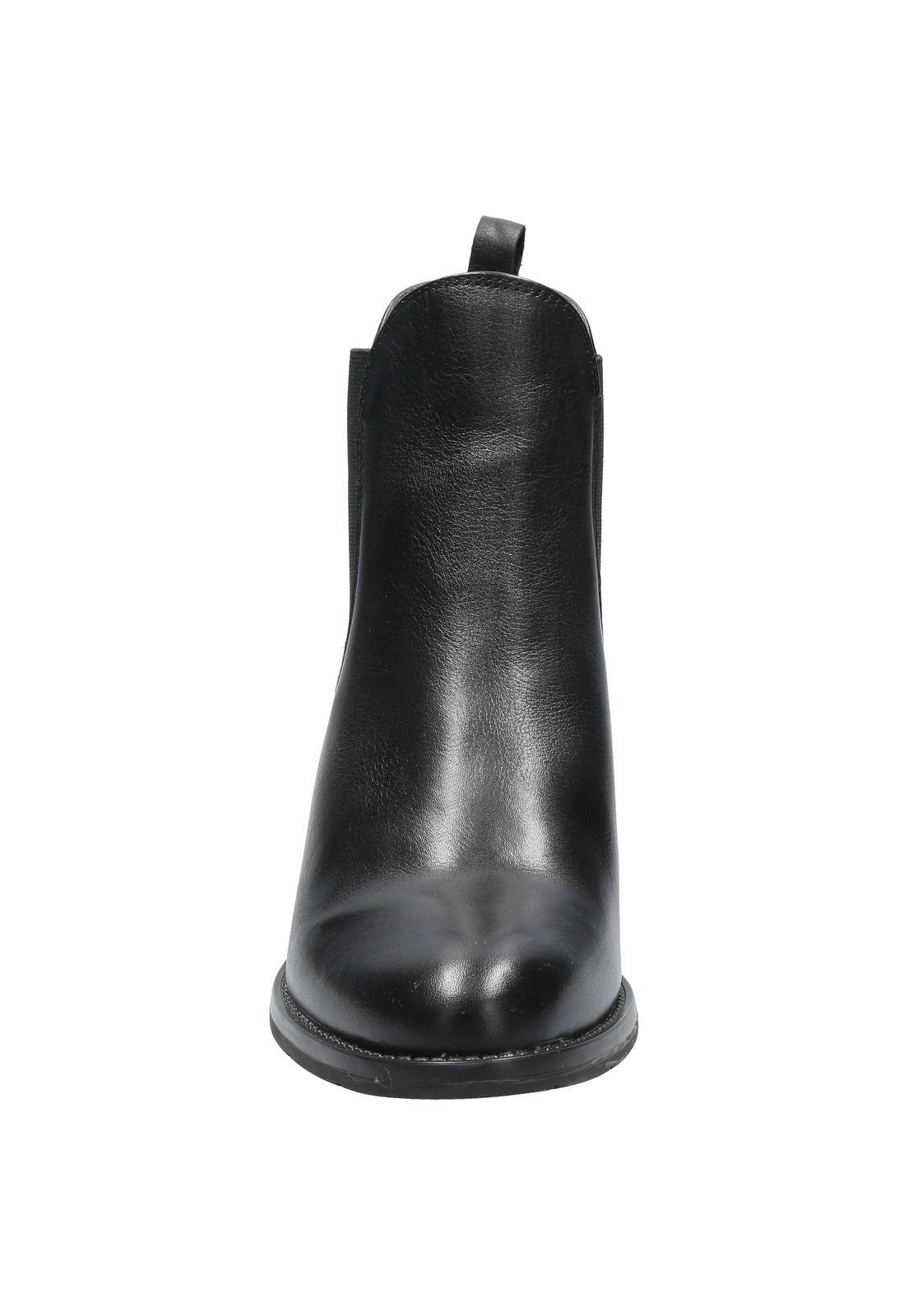 Botin Cuero Mujer Dagmar Negro-3